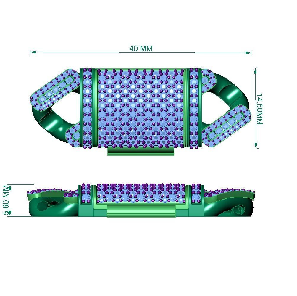 CUBAN CHAIN 3D print model_11