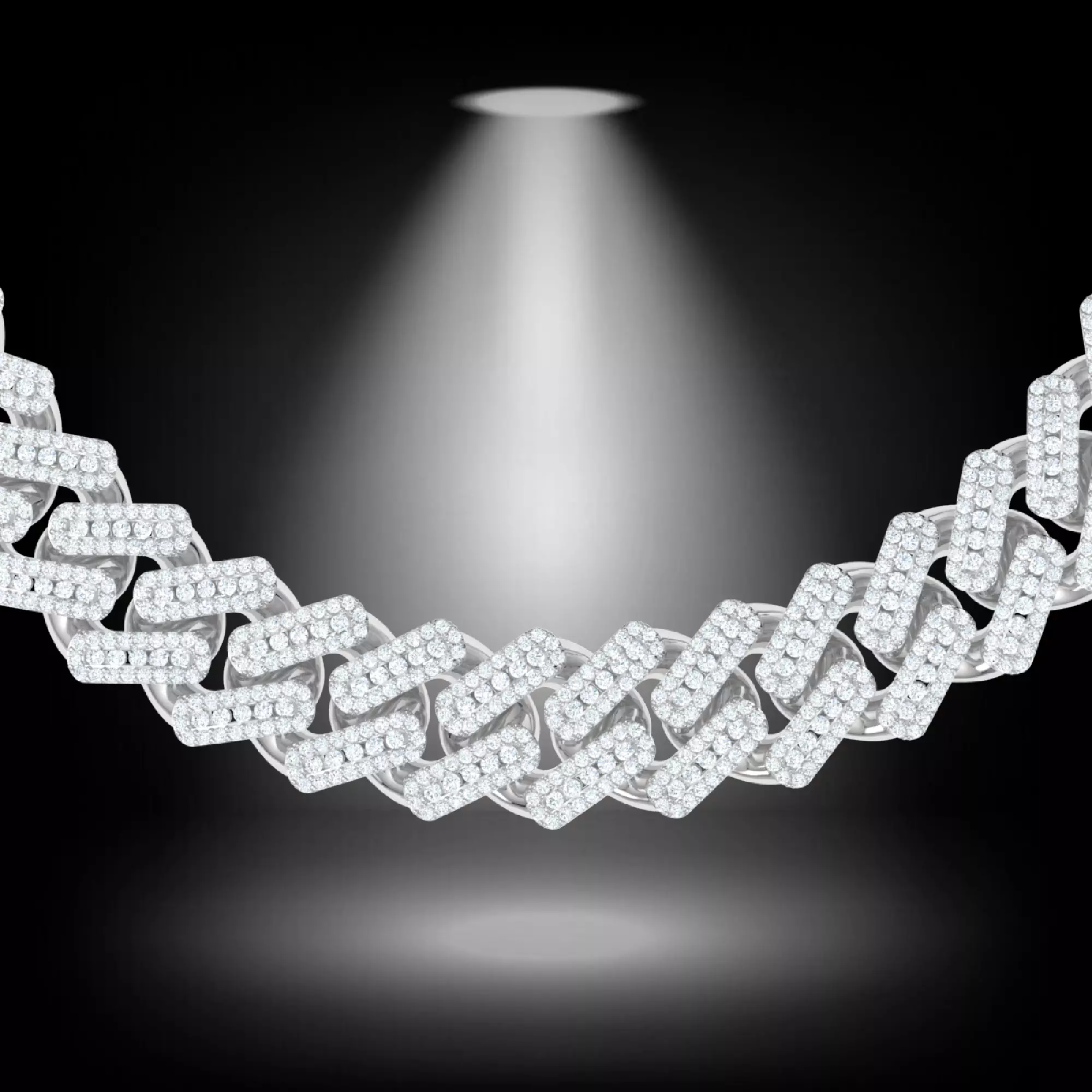 CUBAN CHAIN 3D print model_0