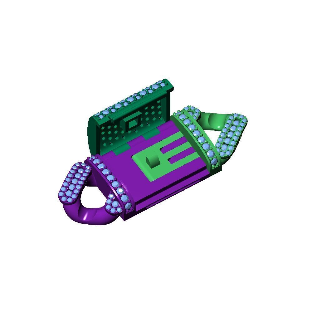 CUBAN CHAIN 3D print model_12