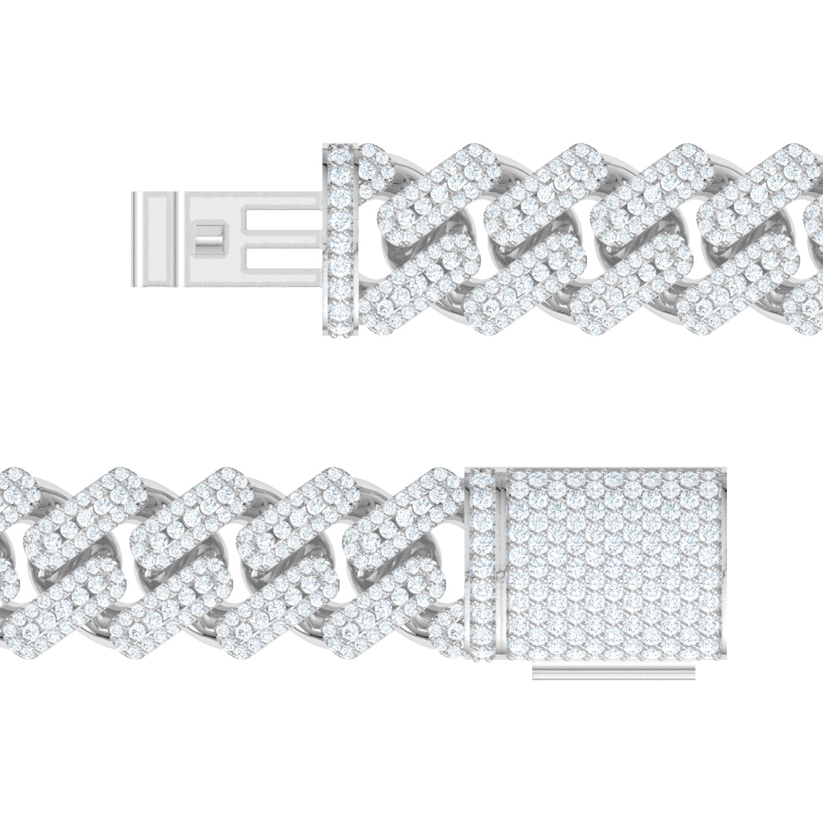 CUBAN CHAIN 3D print model_1