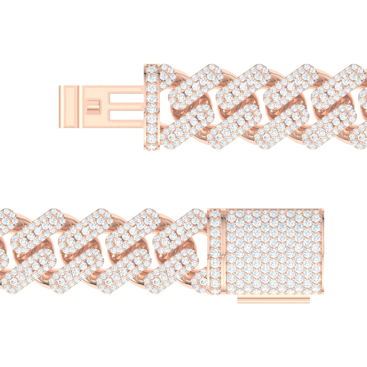 CUBAN CHAIN 3D print model_6