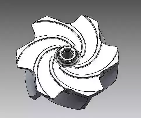 8x10-13 Impeller 3D model