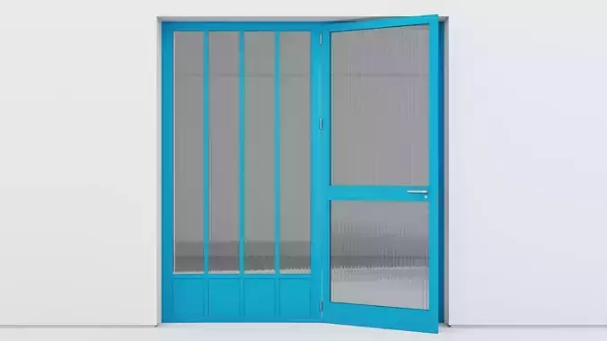 Aluminium door 347