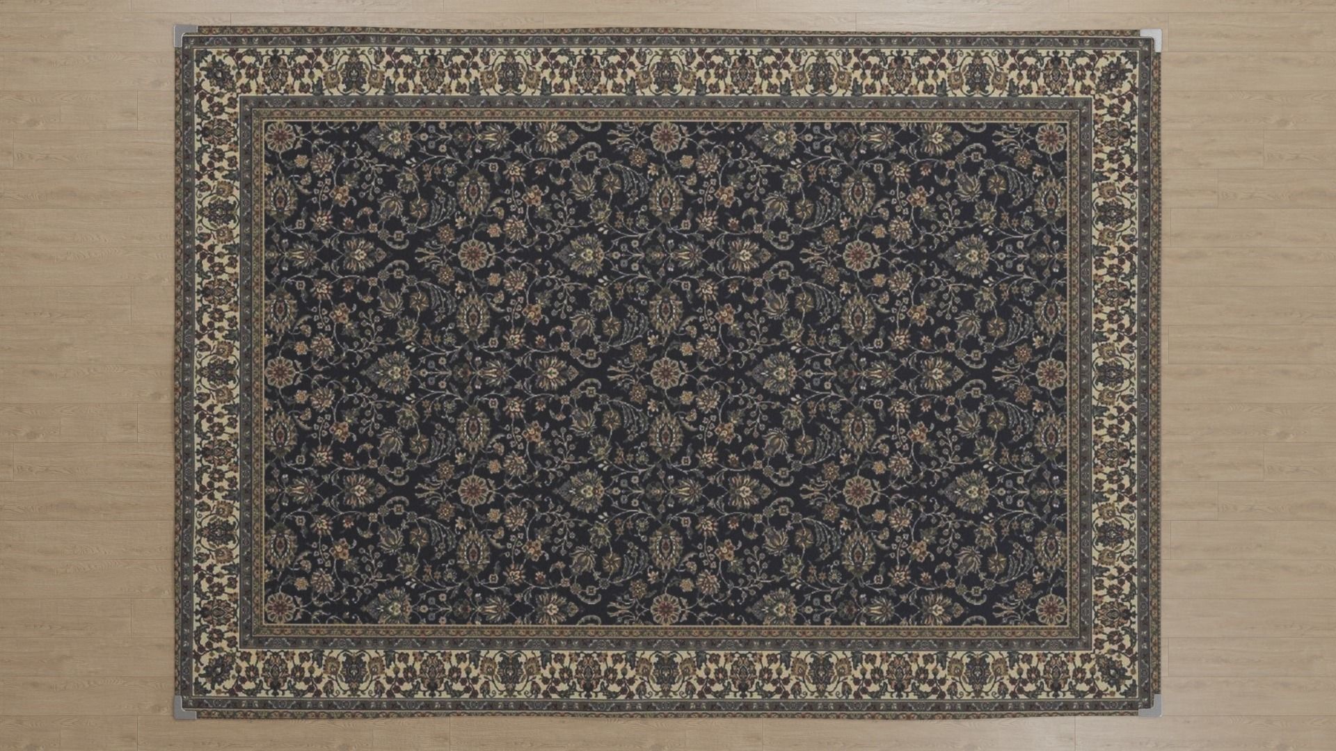 Carpet D 3D model Low-poly 3D model_5