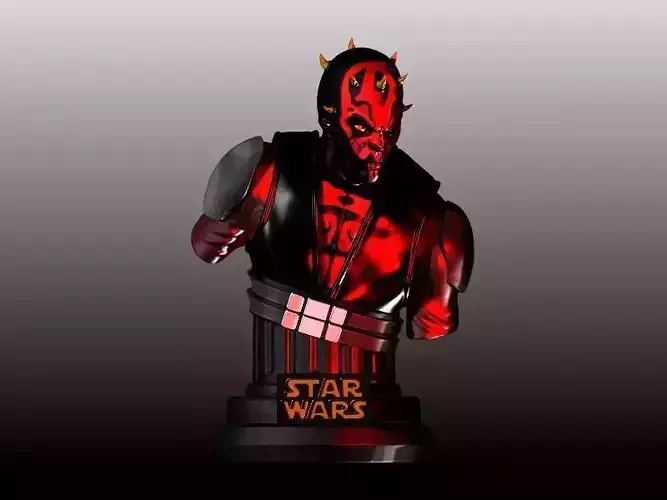 DARTH MAUL CLONE WARS BUSTO