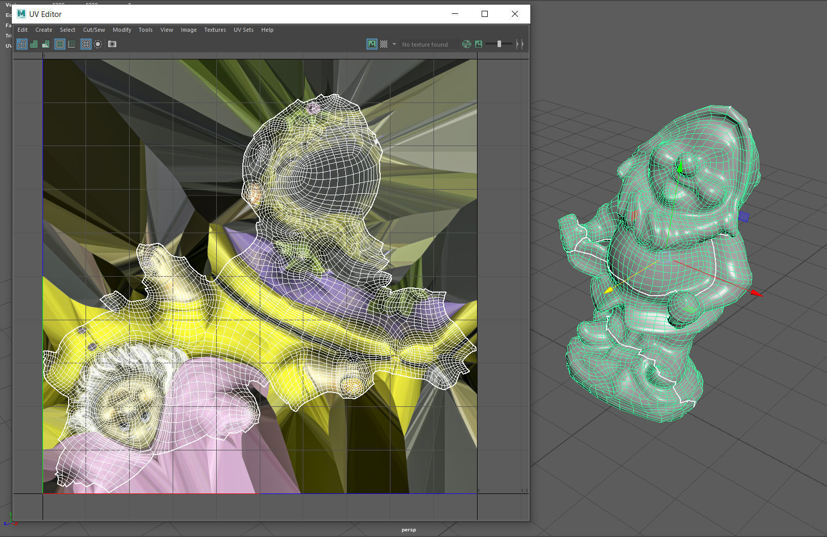 Garden Gnome 9 Low-poly 3D model_10