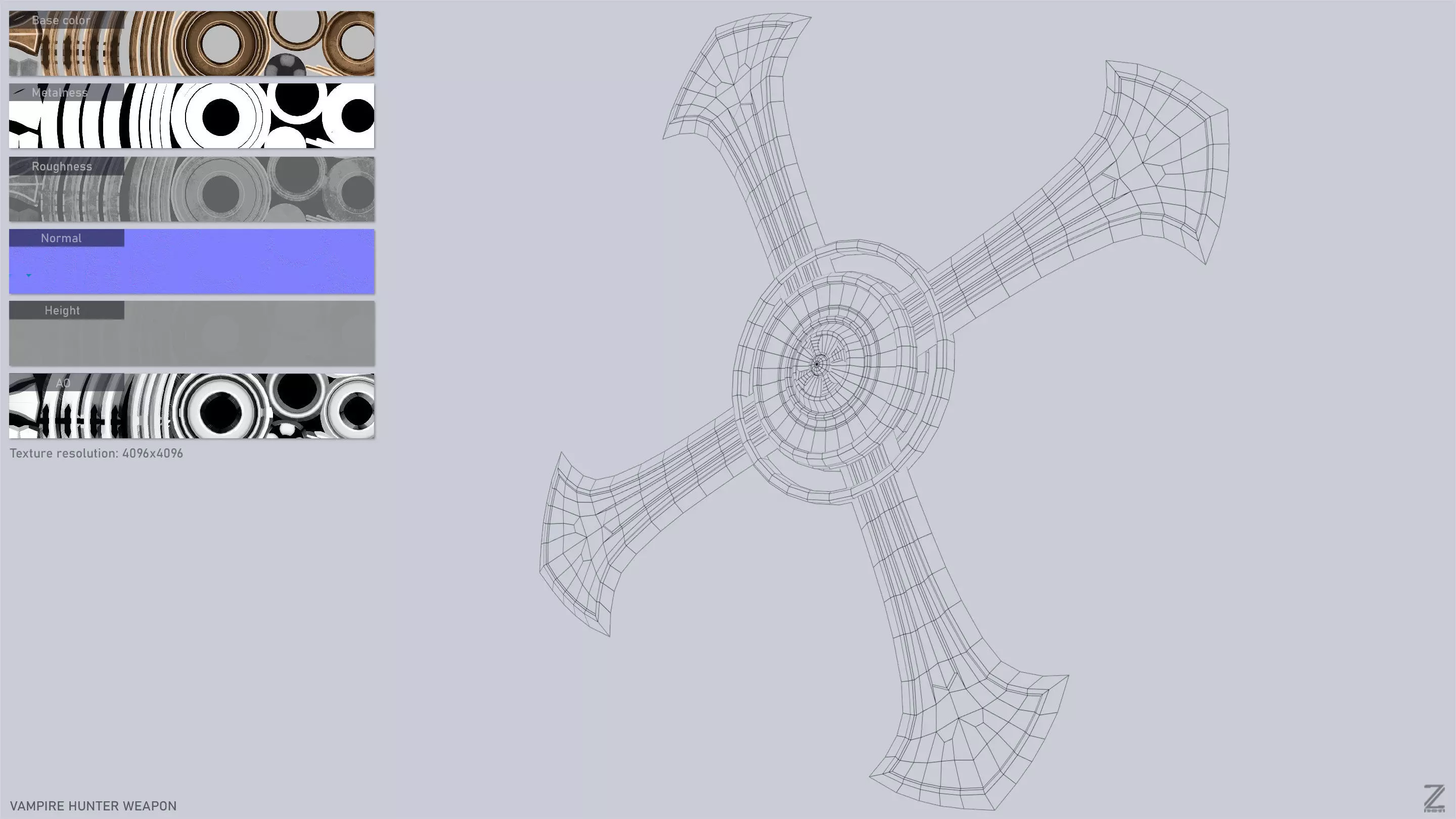 Vampire hunter weapon collection _8