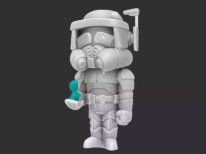 Commander Cody SODA POP 3D print model