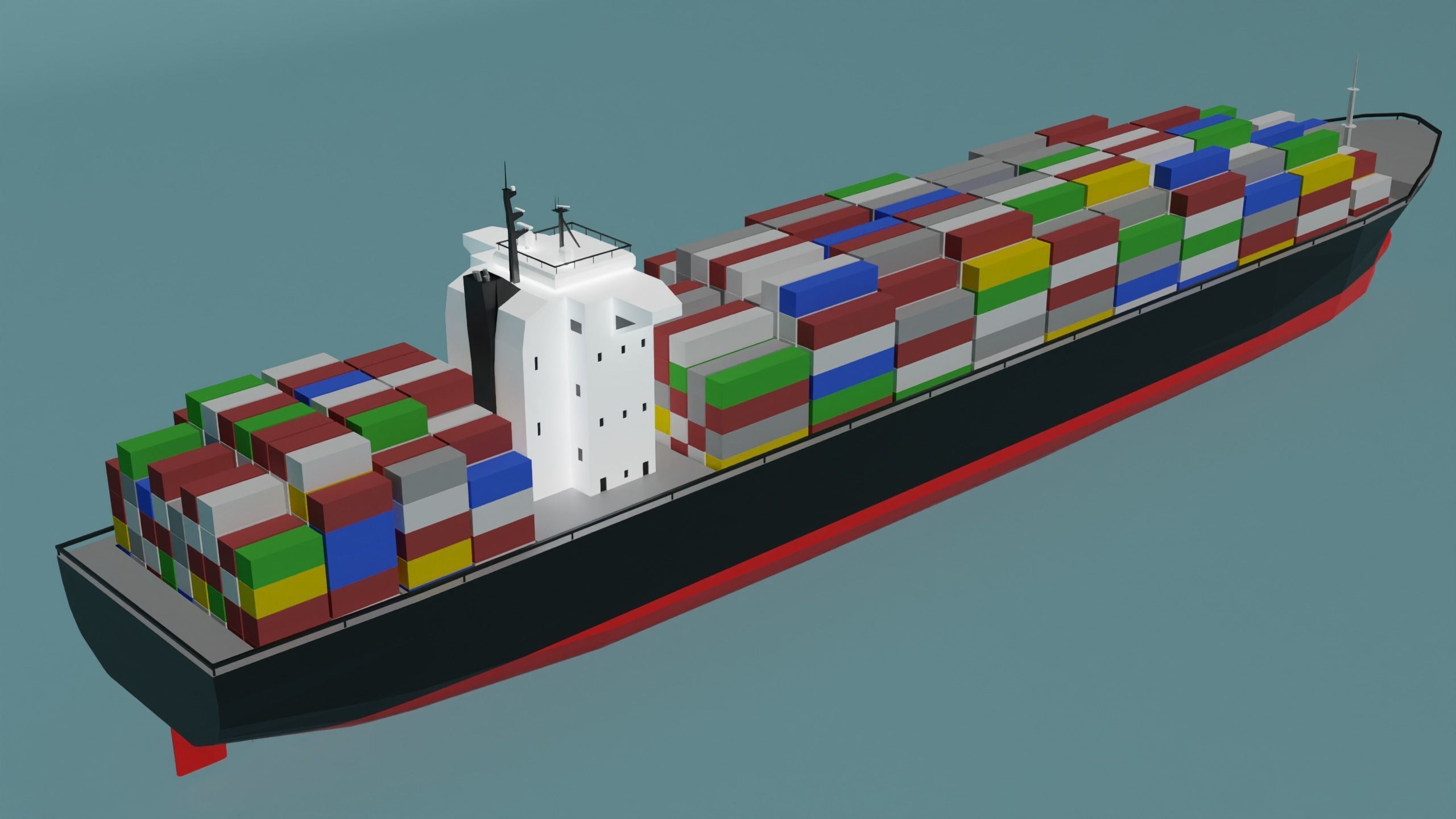 Boats Pack Free low-poly 3D model_3