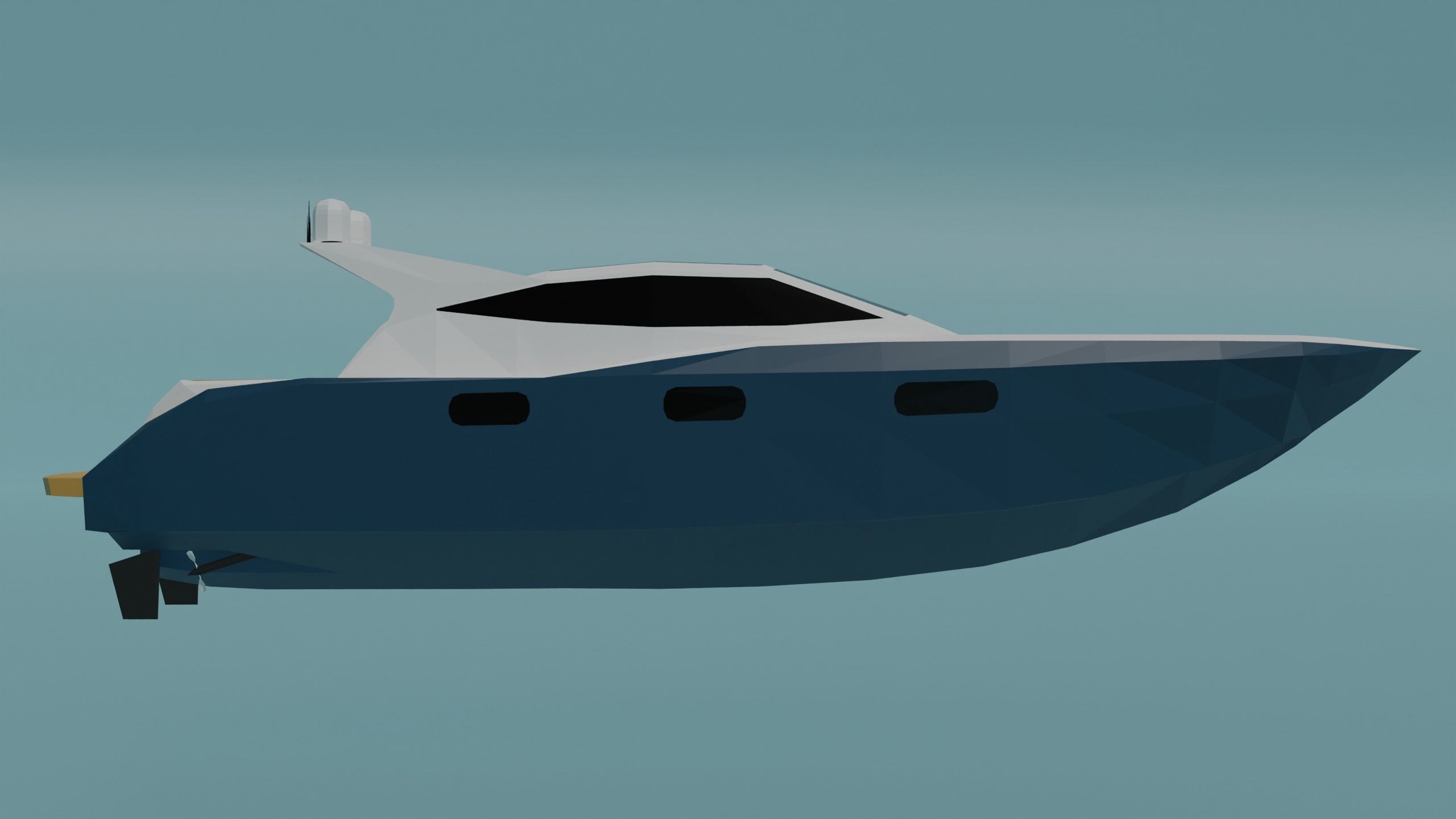 Boats Pack Free low-poly 3D model_13