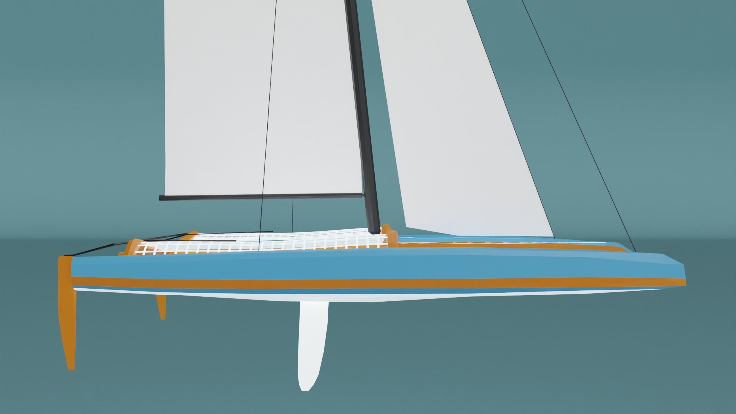 Boats Pack Free low-poly 3D model_37