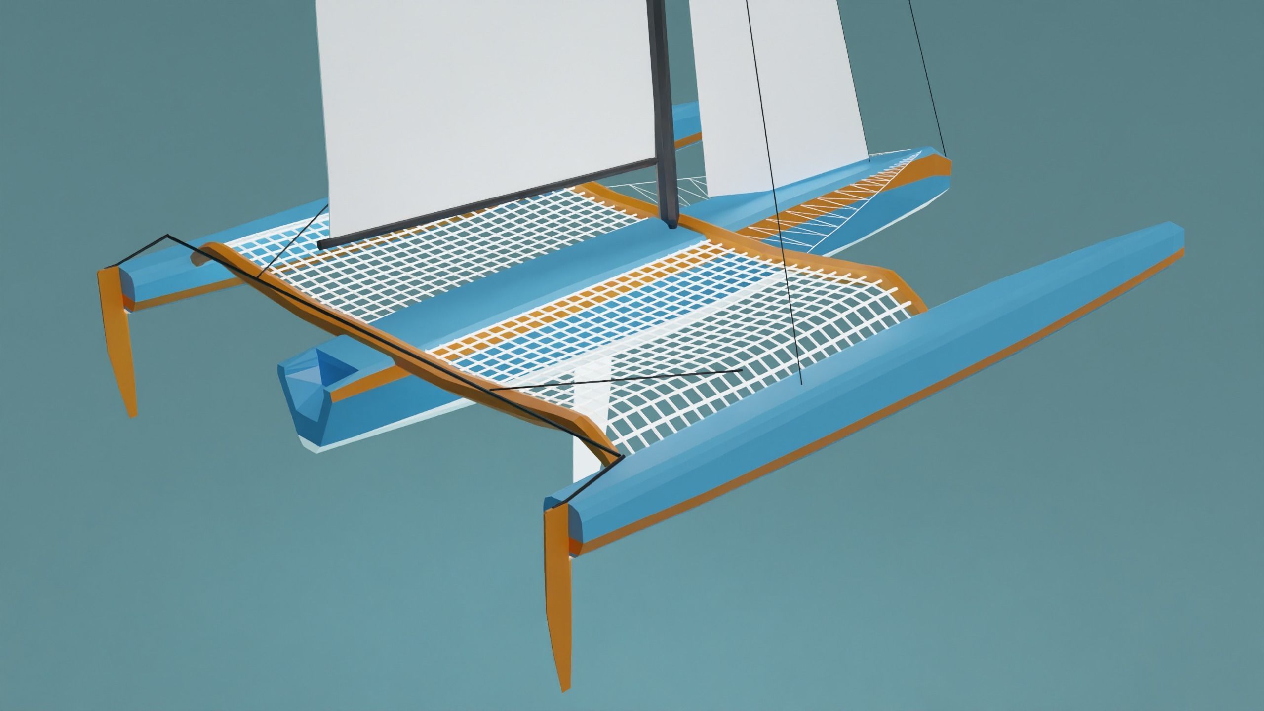 Boats Pack Free low-poly 3D model_36