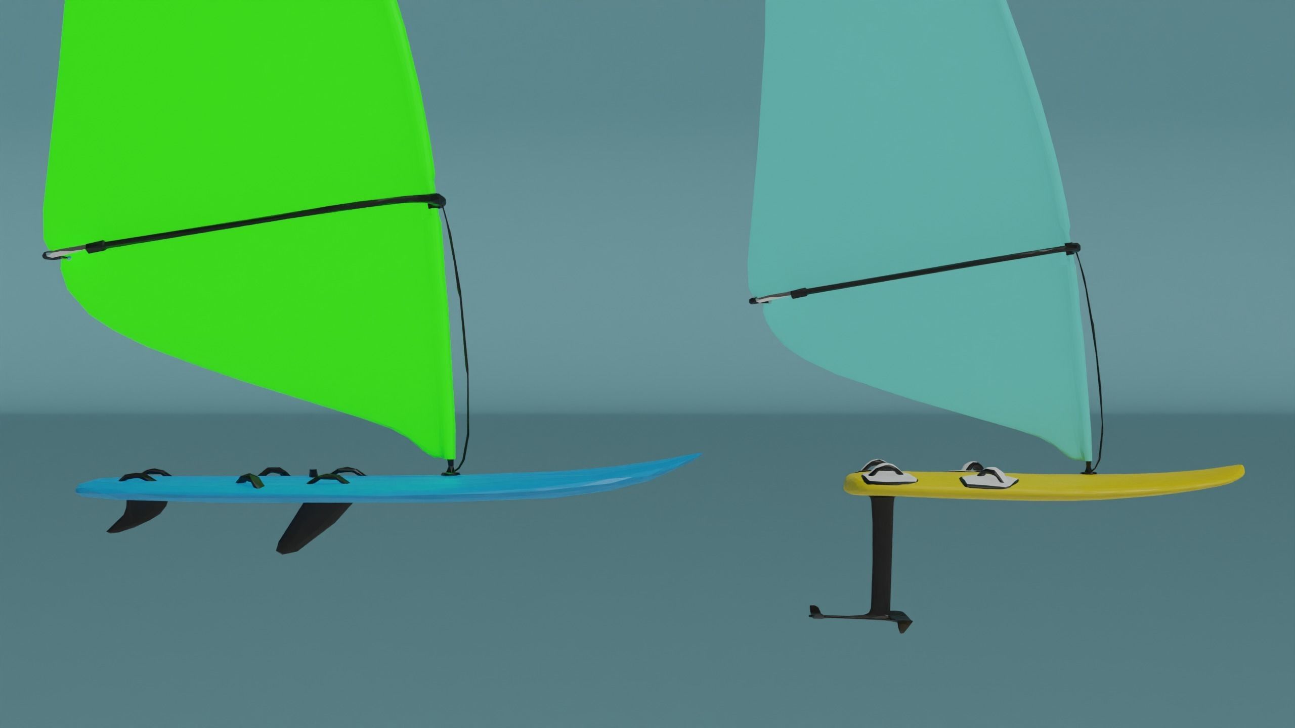 Boats Pack Free low-poly 3D model_42