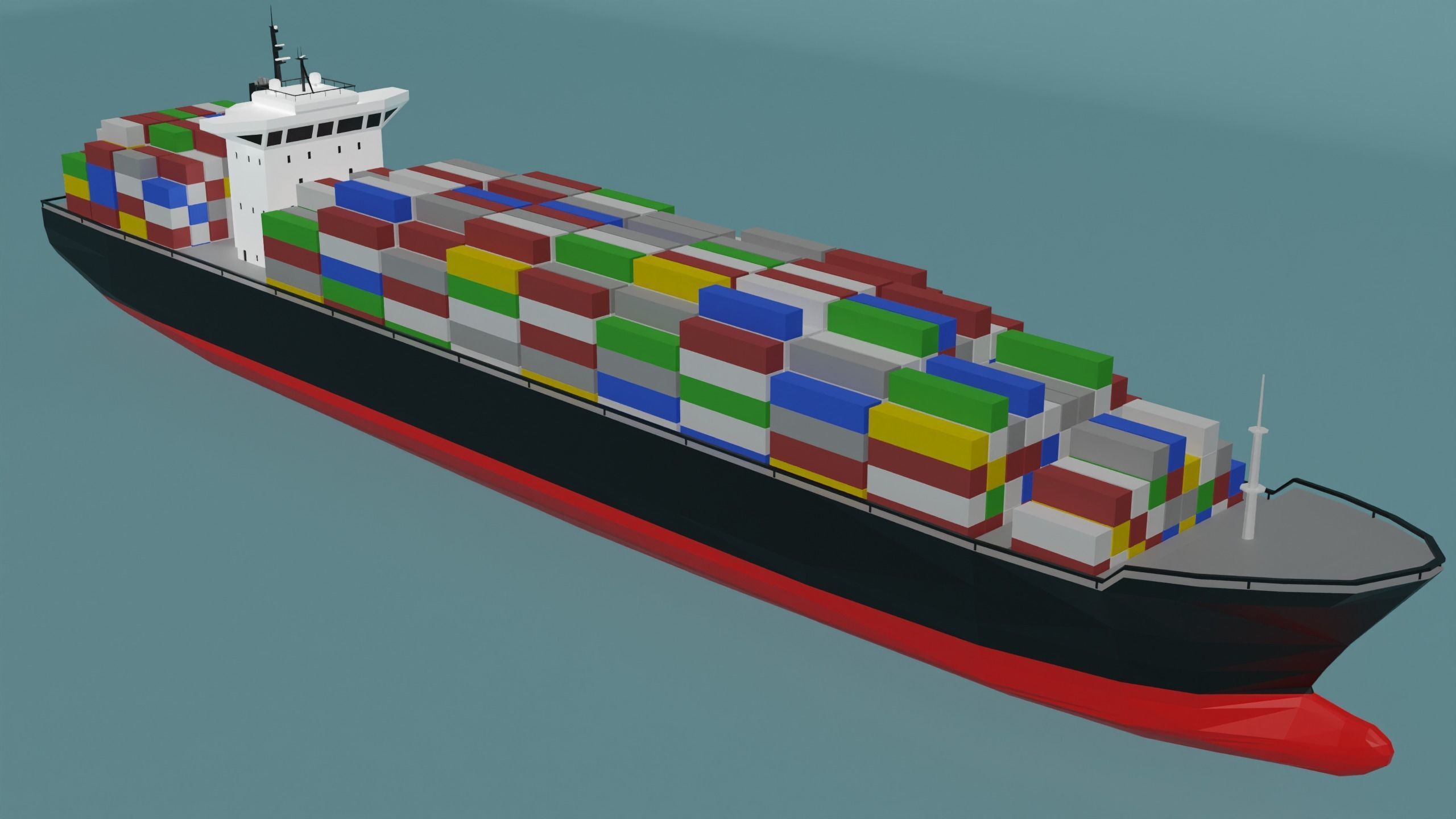 Boats Pack Free low-poly 3D model_2