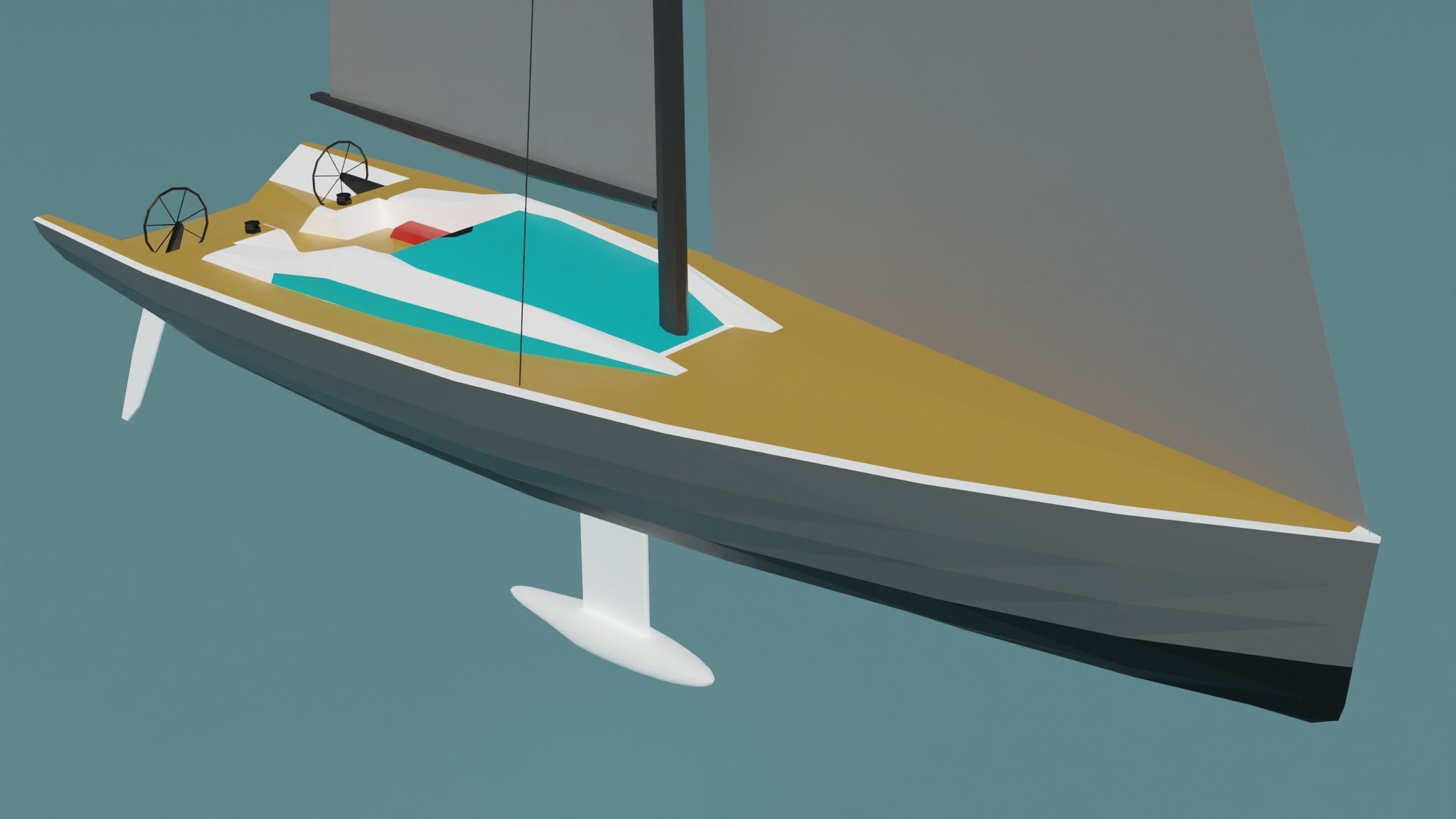 Boats Pack Free low-poly 3D model_20