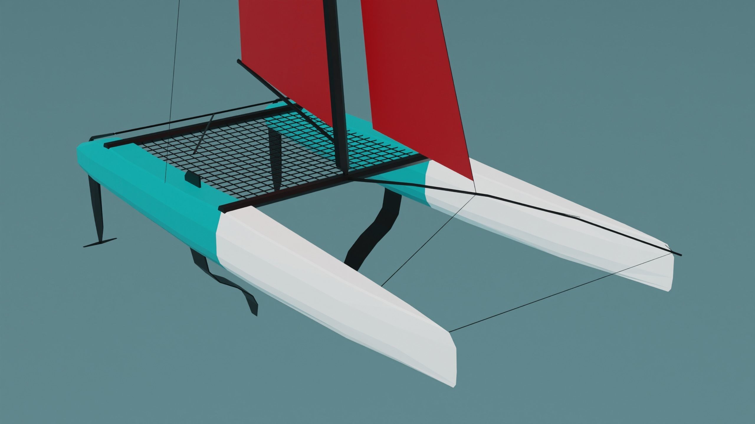 Boats Pack Free low-poly 3D model_29