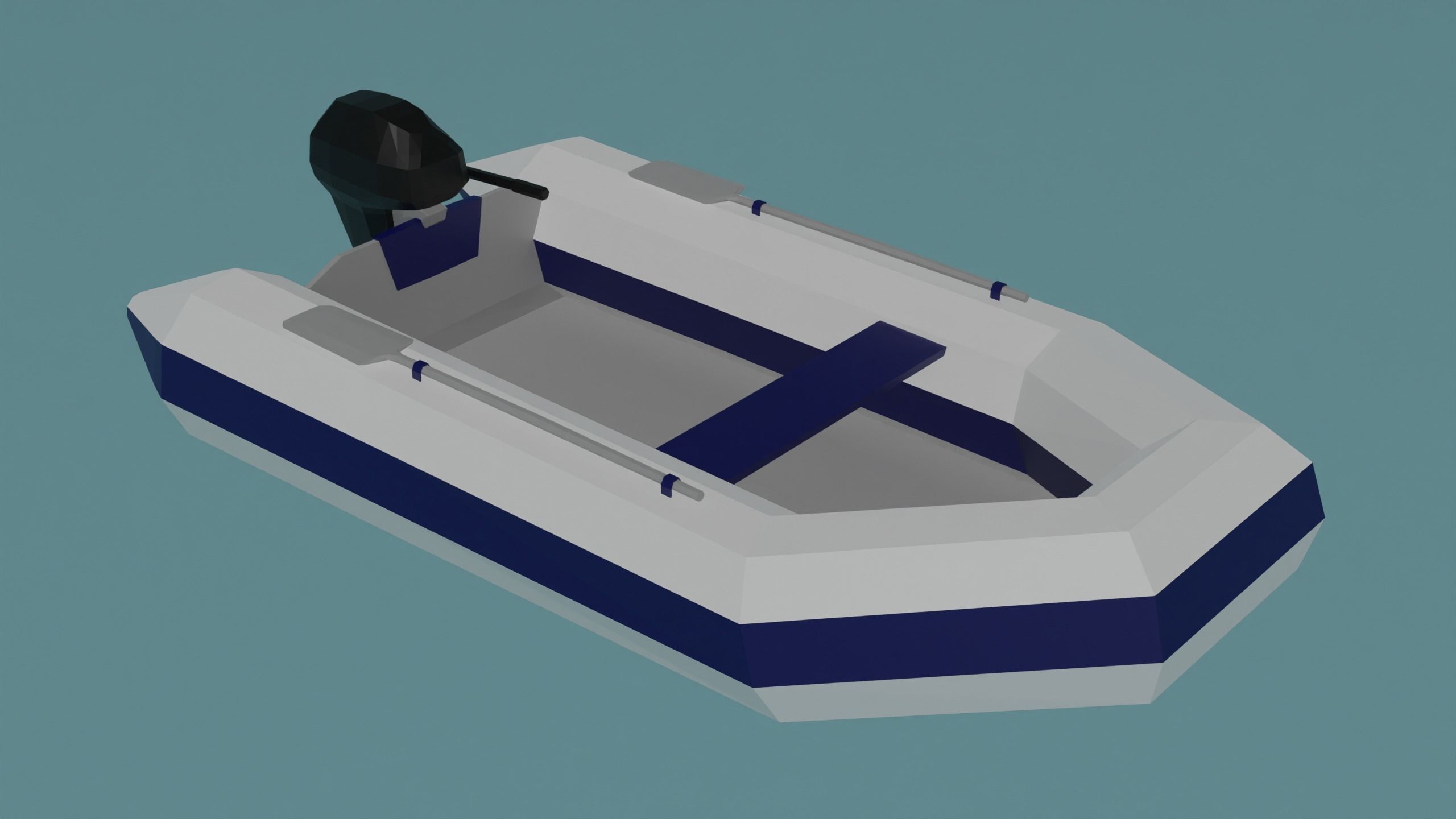 Boats Pack Free low-poly 3D model_18