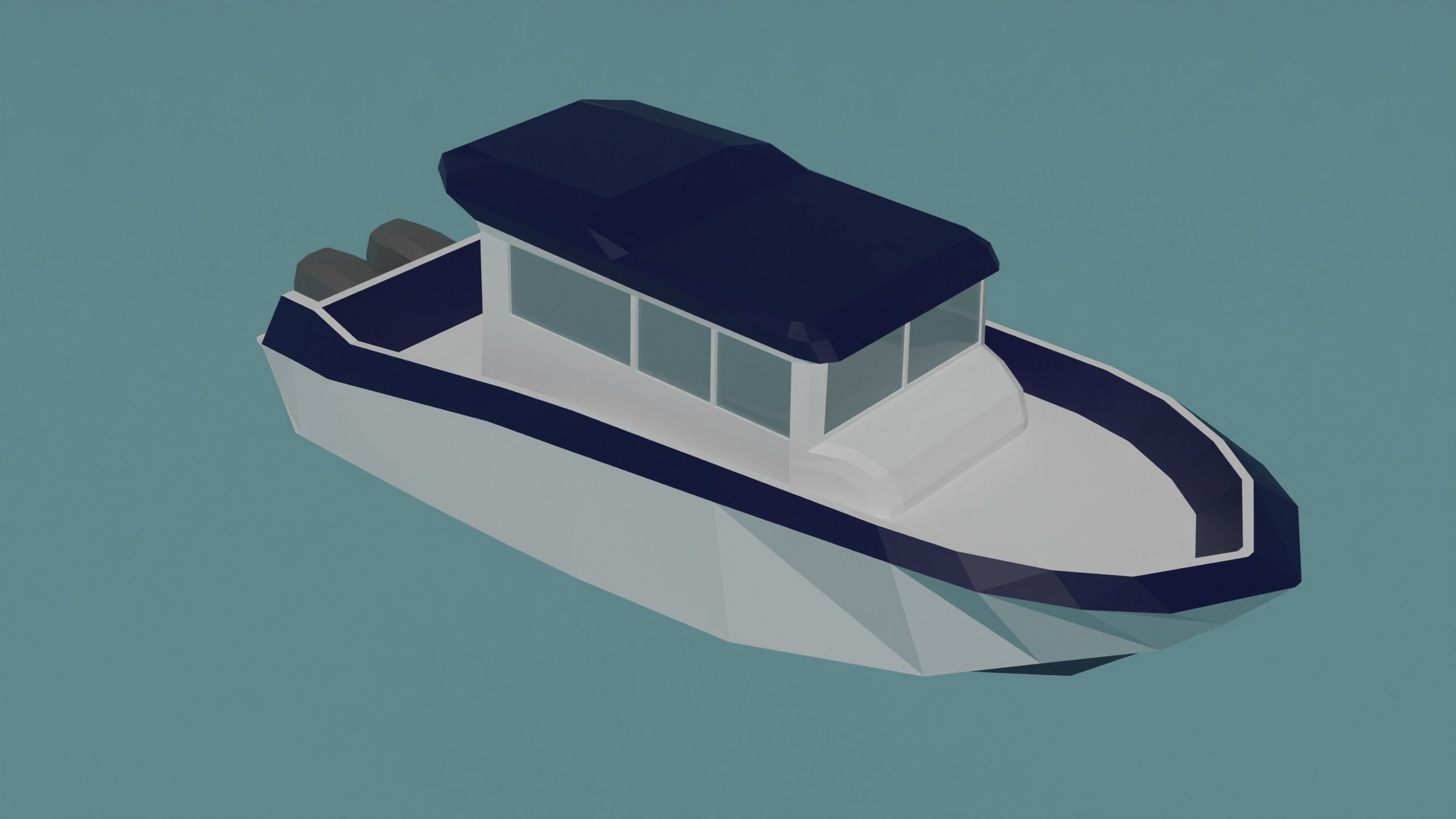 Boats Pack Free low-poly 3D model_14