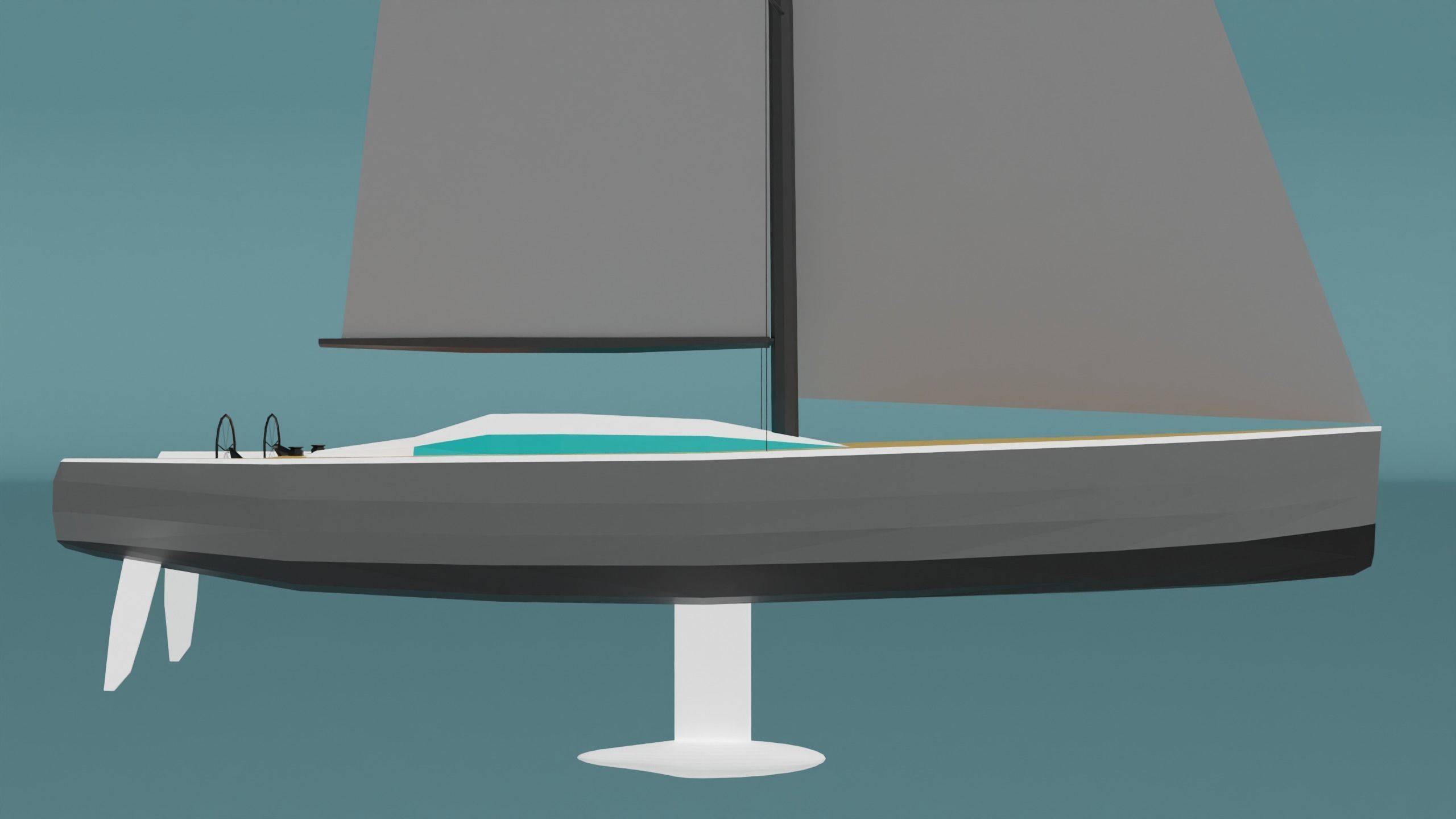 Boats Pack Free low-poly 3D model_22