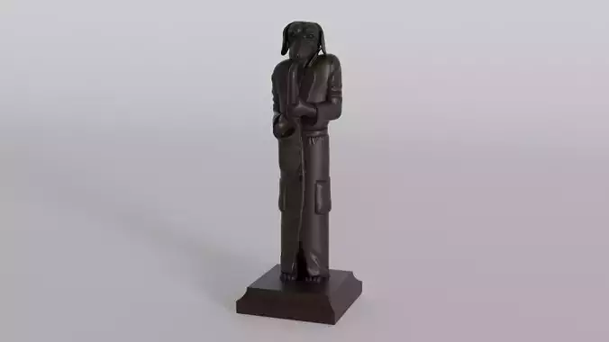 Saxophone Playing Dog Biblo