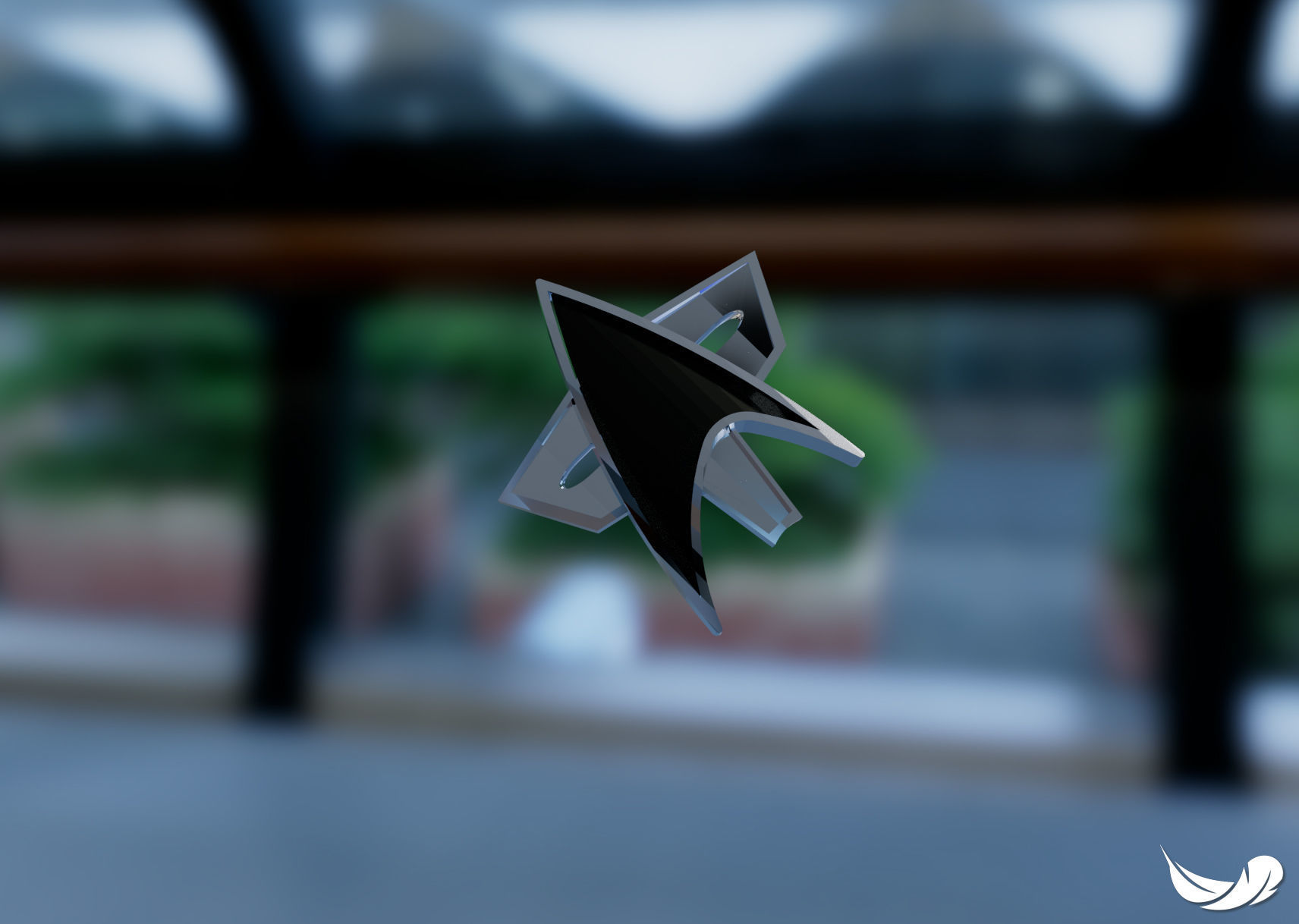 Star Trek Combadge 3D print model_8