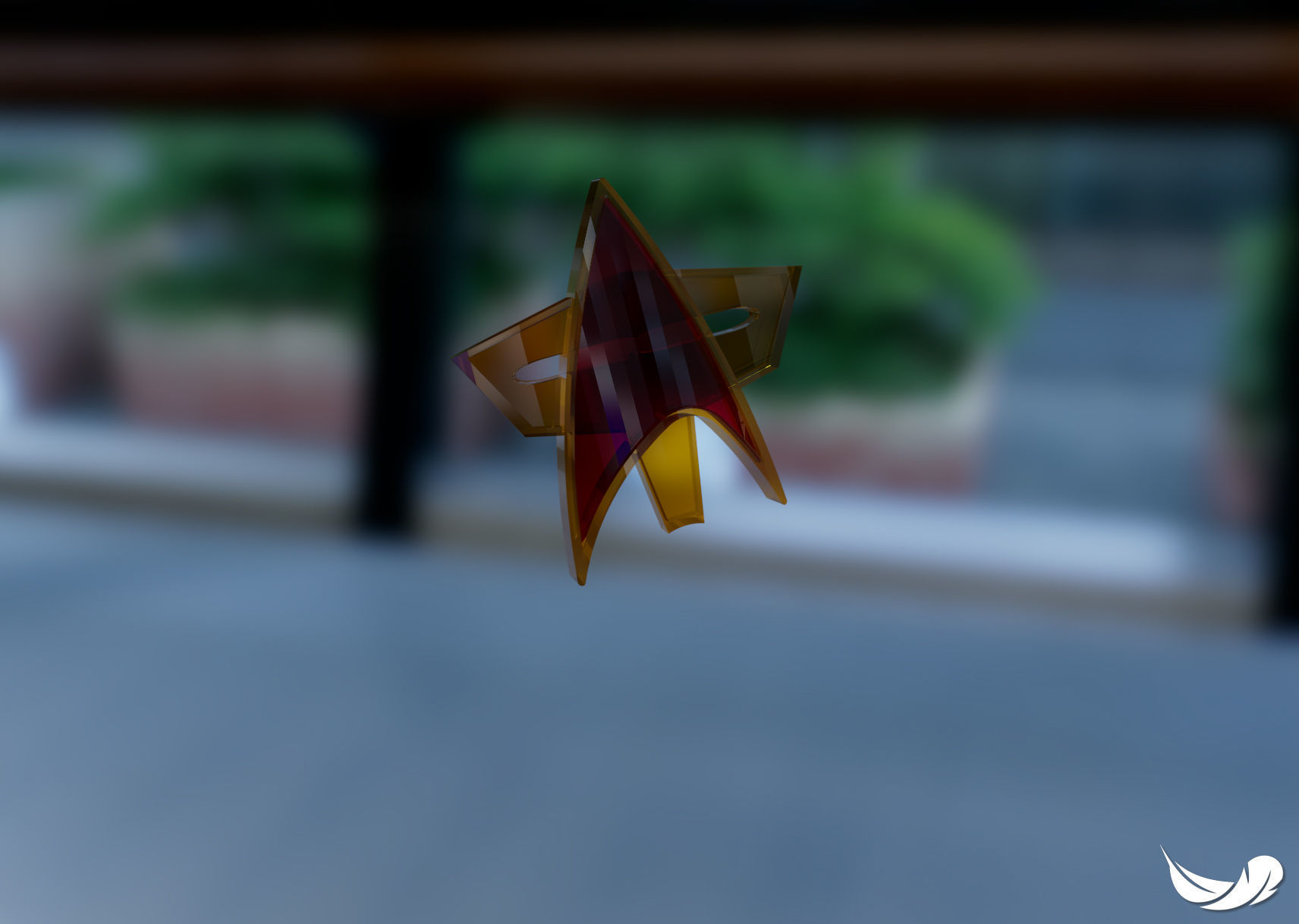 Star Trek Combadge 3D print model_16