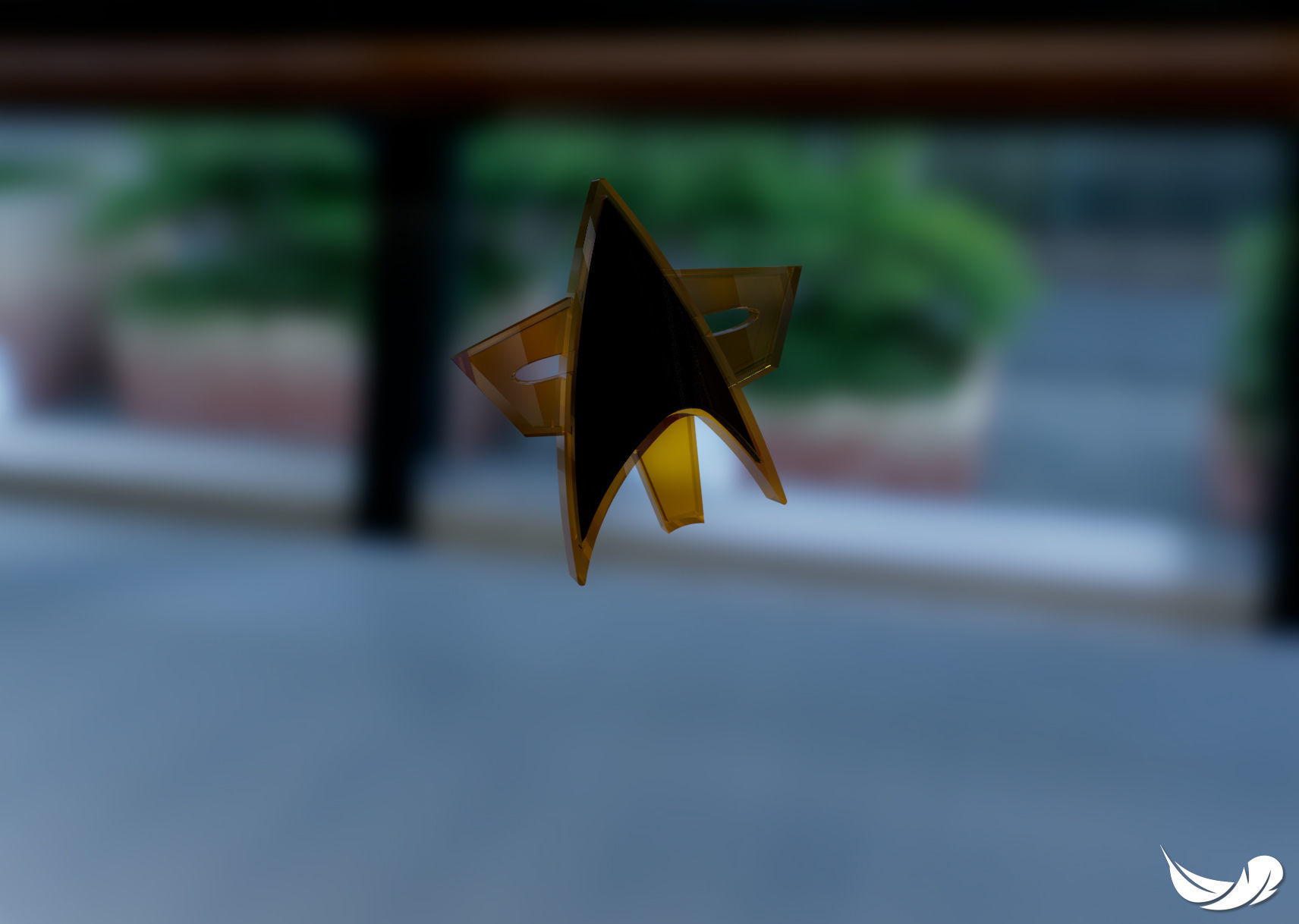 Star Trek Combadge 3D print model_15