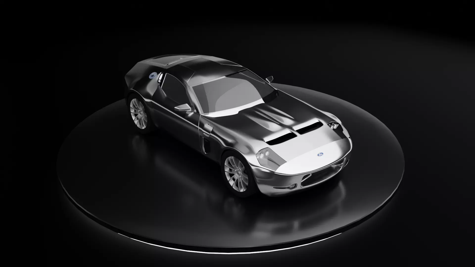 Shelby GR-1 Concept Free 3D model
