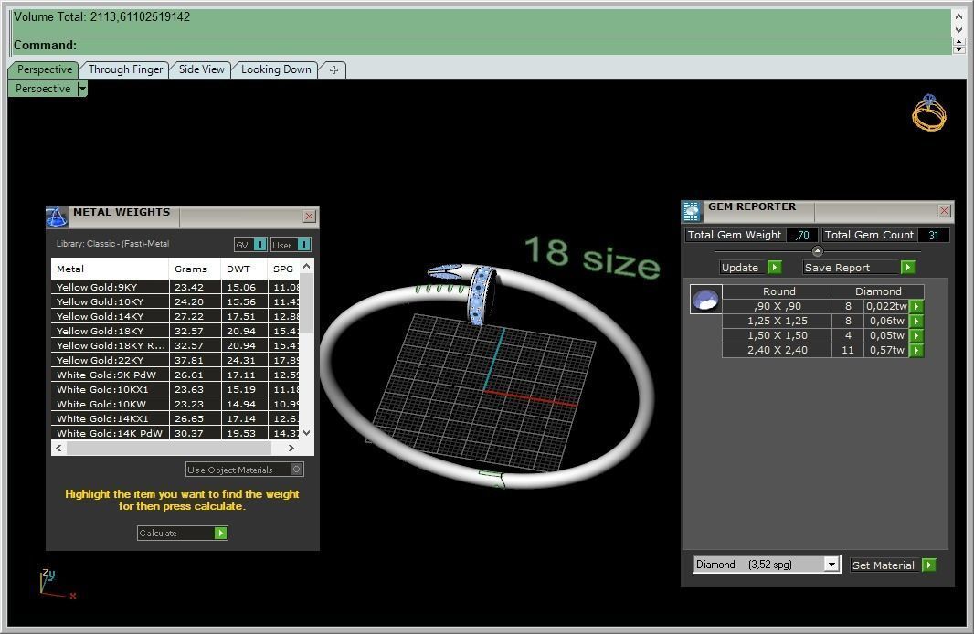 Bracelets 18 size 3D print model_16