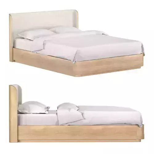 OLIN UPHOLSTERED PLATFORM BED