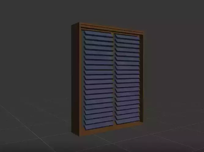 Low poly window 