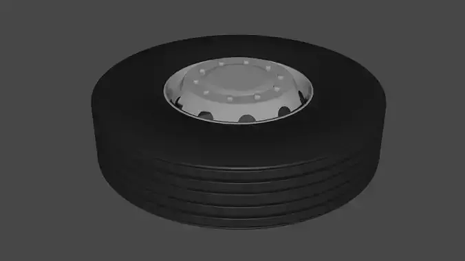 Truck Tire And Wheel