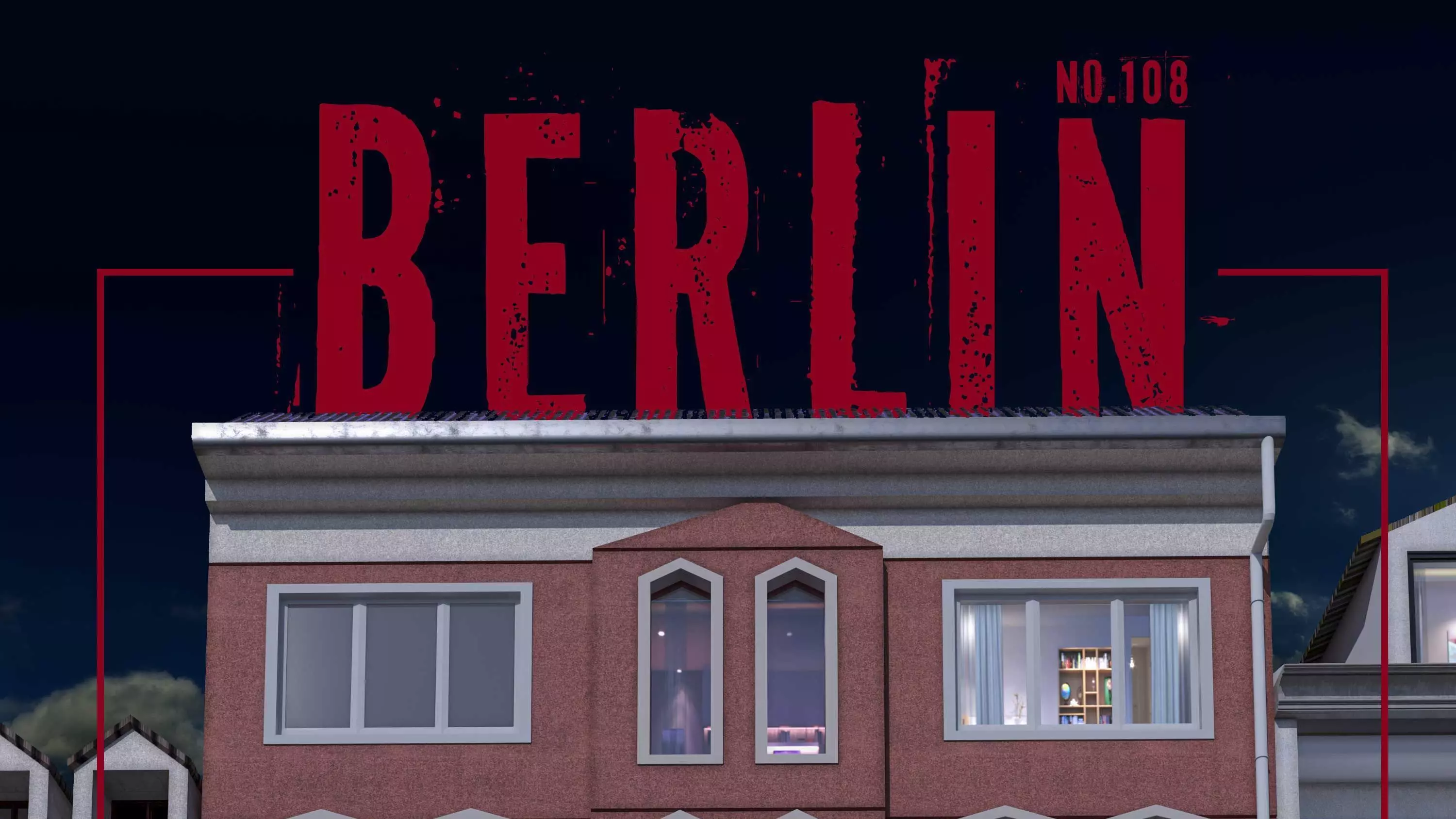 Berlin Street Building NO108 3D model_0