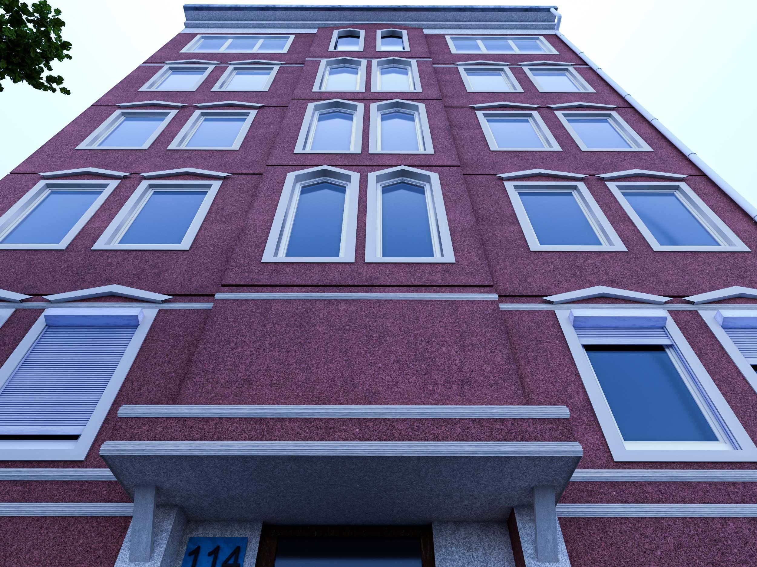 Berlin Street Building NO108 3D model_3