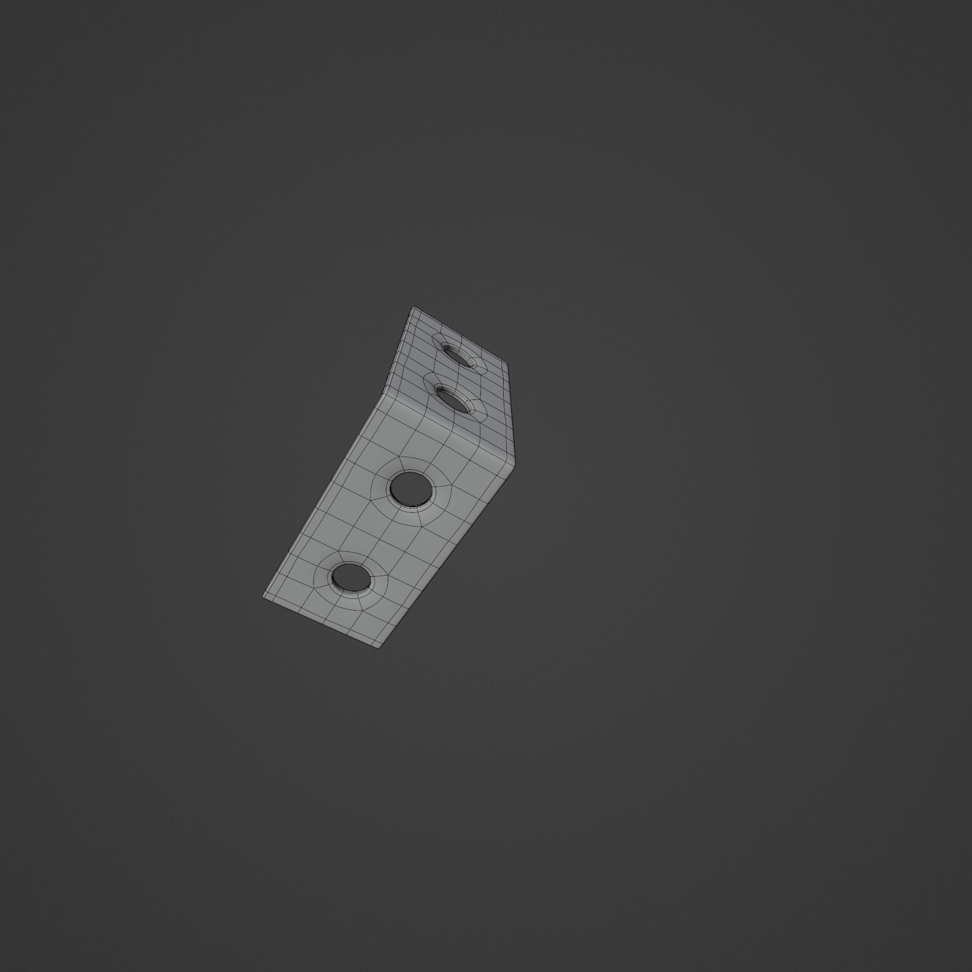 Fixing Angle 3D model_1
