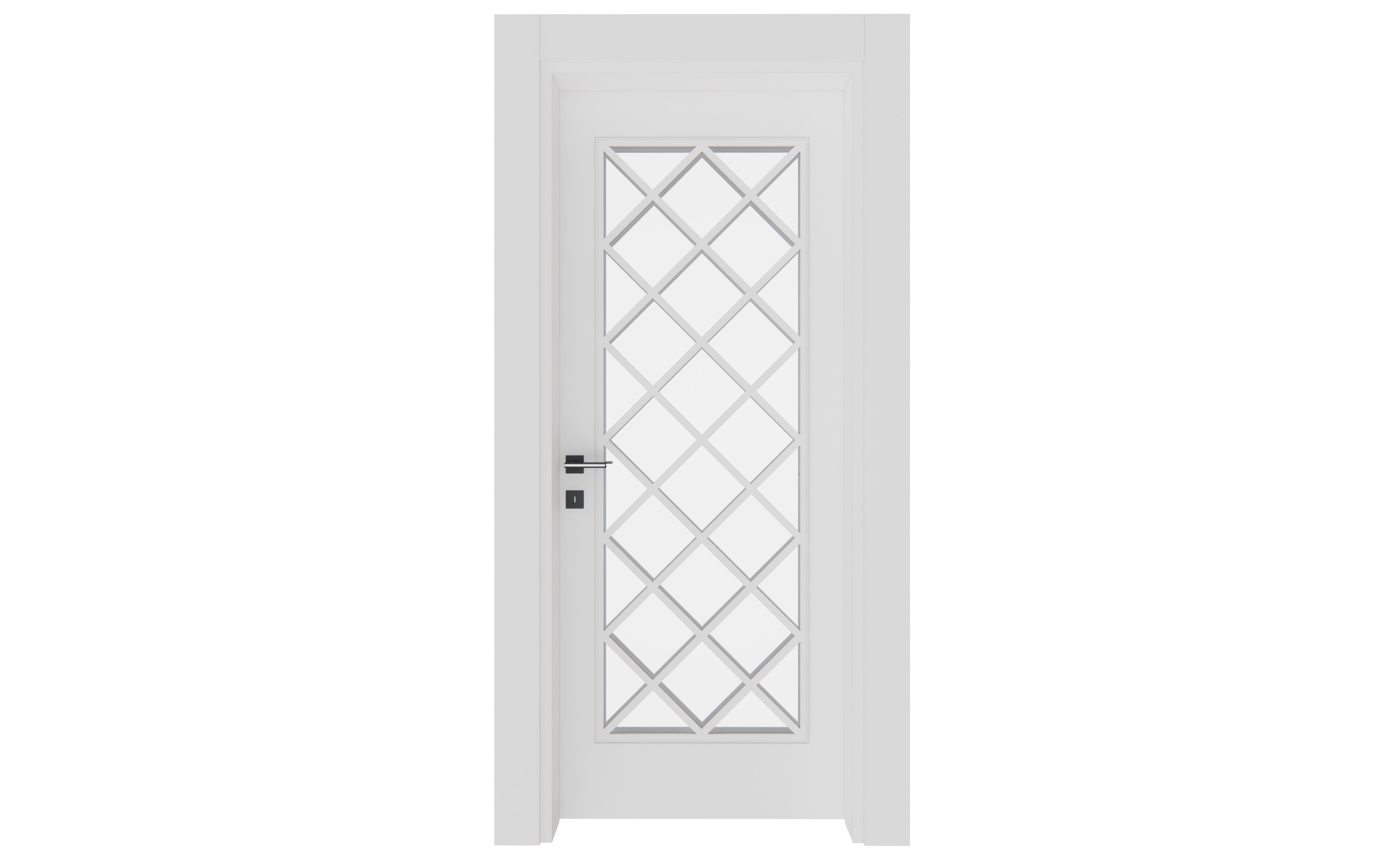 Doors Low-poly 3D model_8