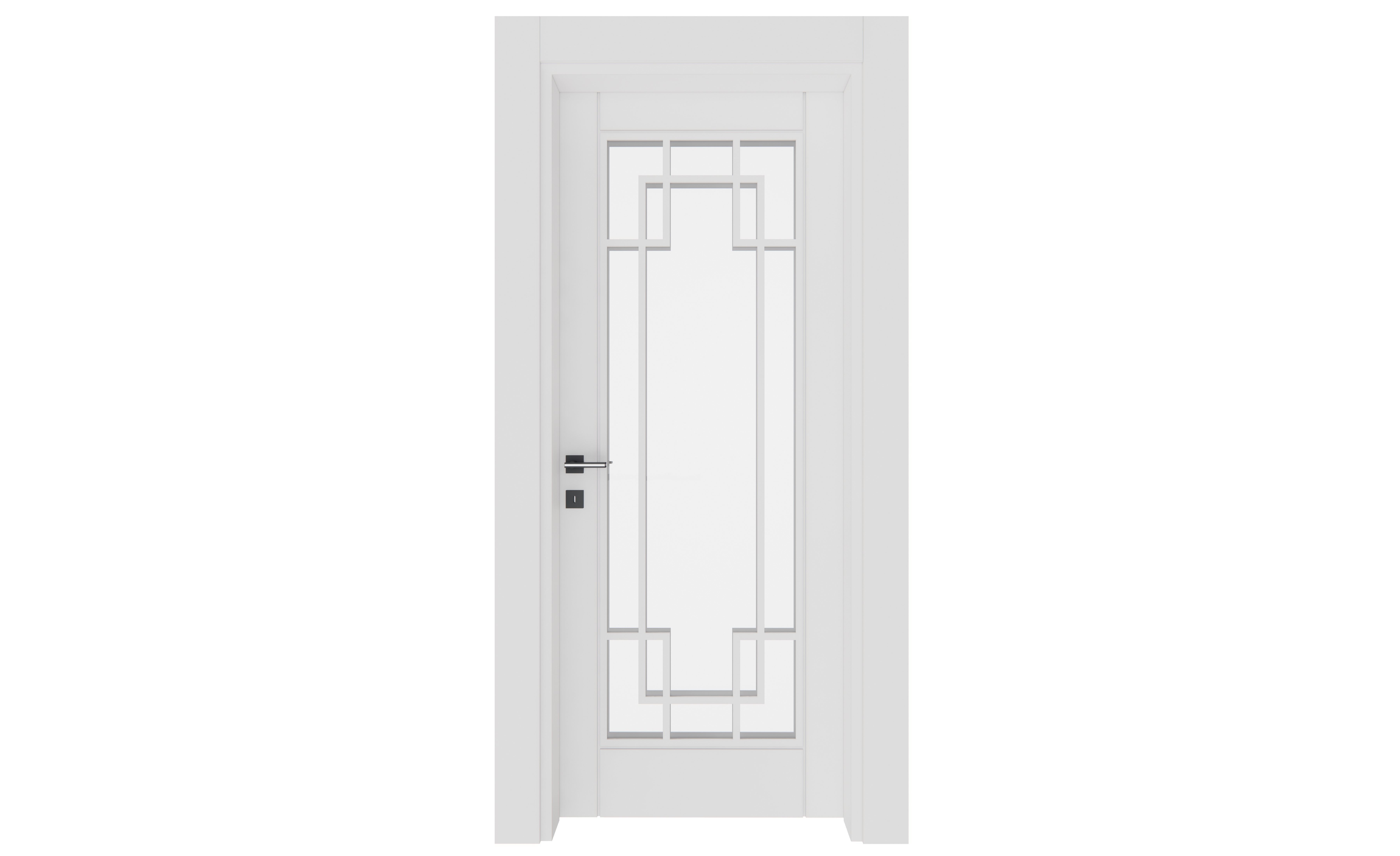 Doors Low-poly 3D model_10