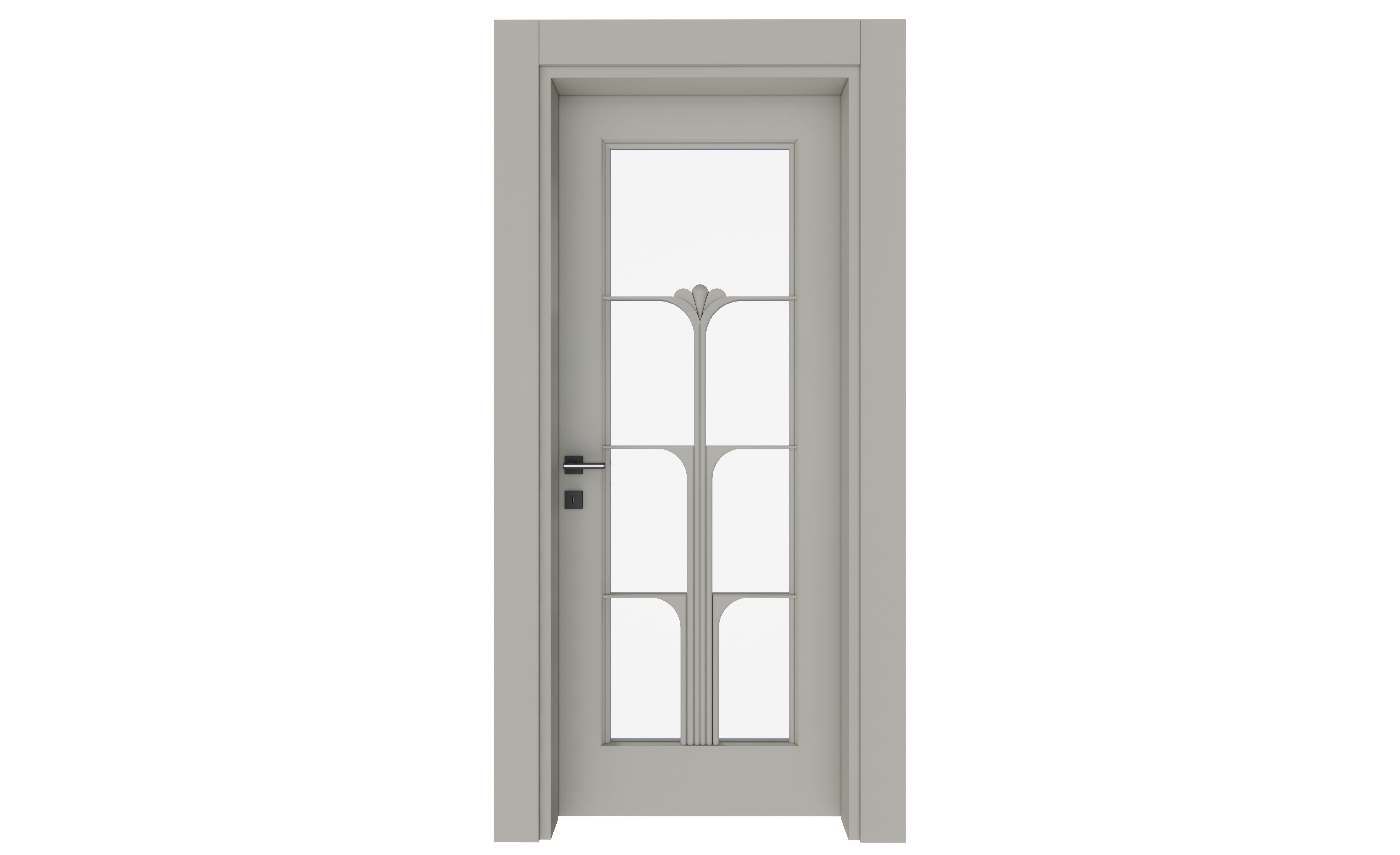 Doors Low-poly 3D model_23