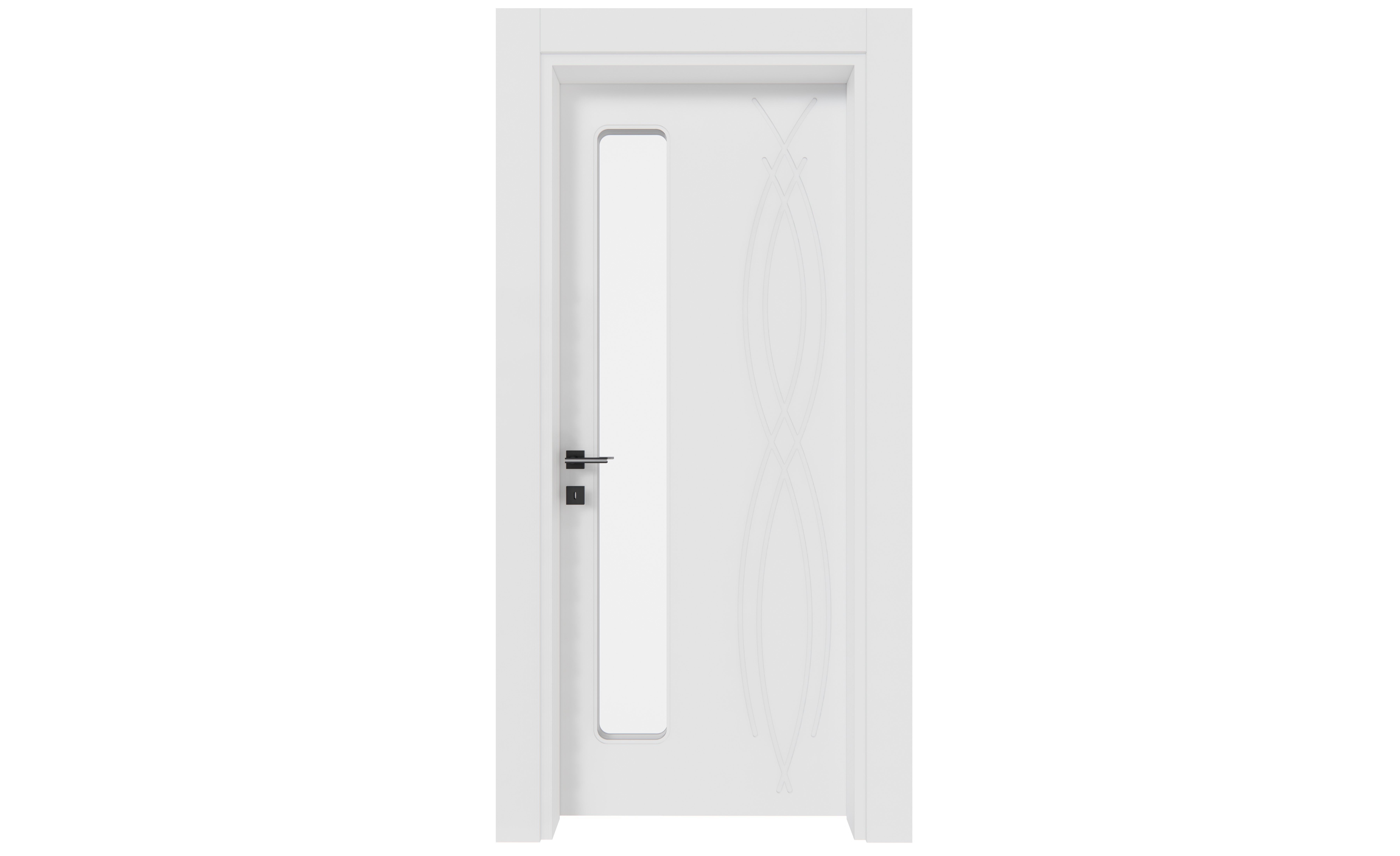 Doors Low-poly 3D model_3