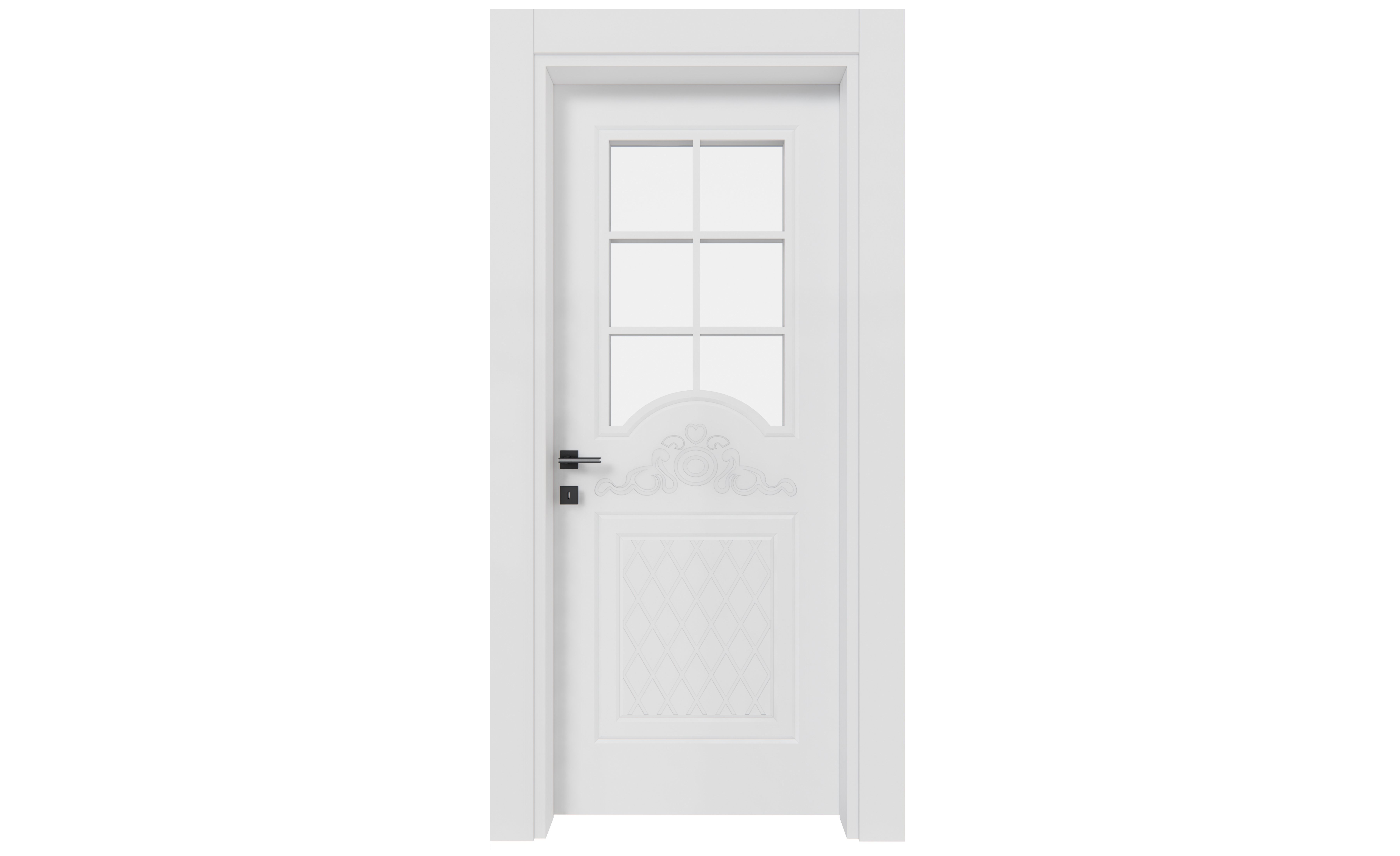 Doors Low-poly 3D model_21