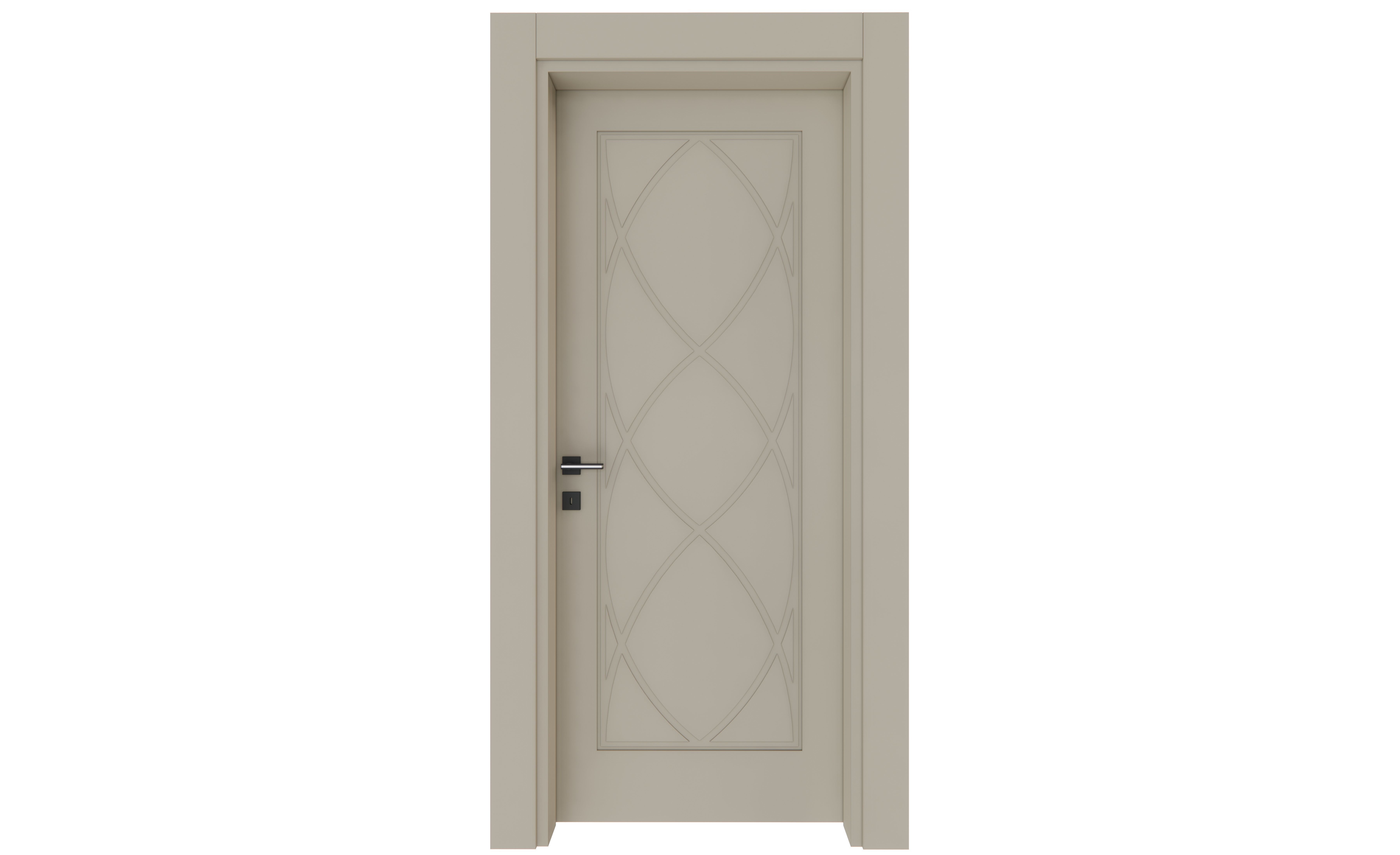 Doors Low-poly 3D model_7