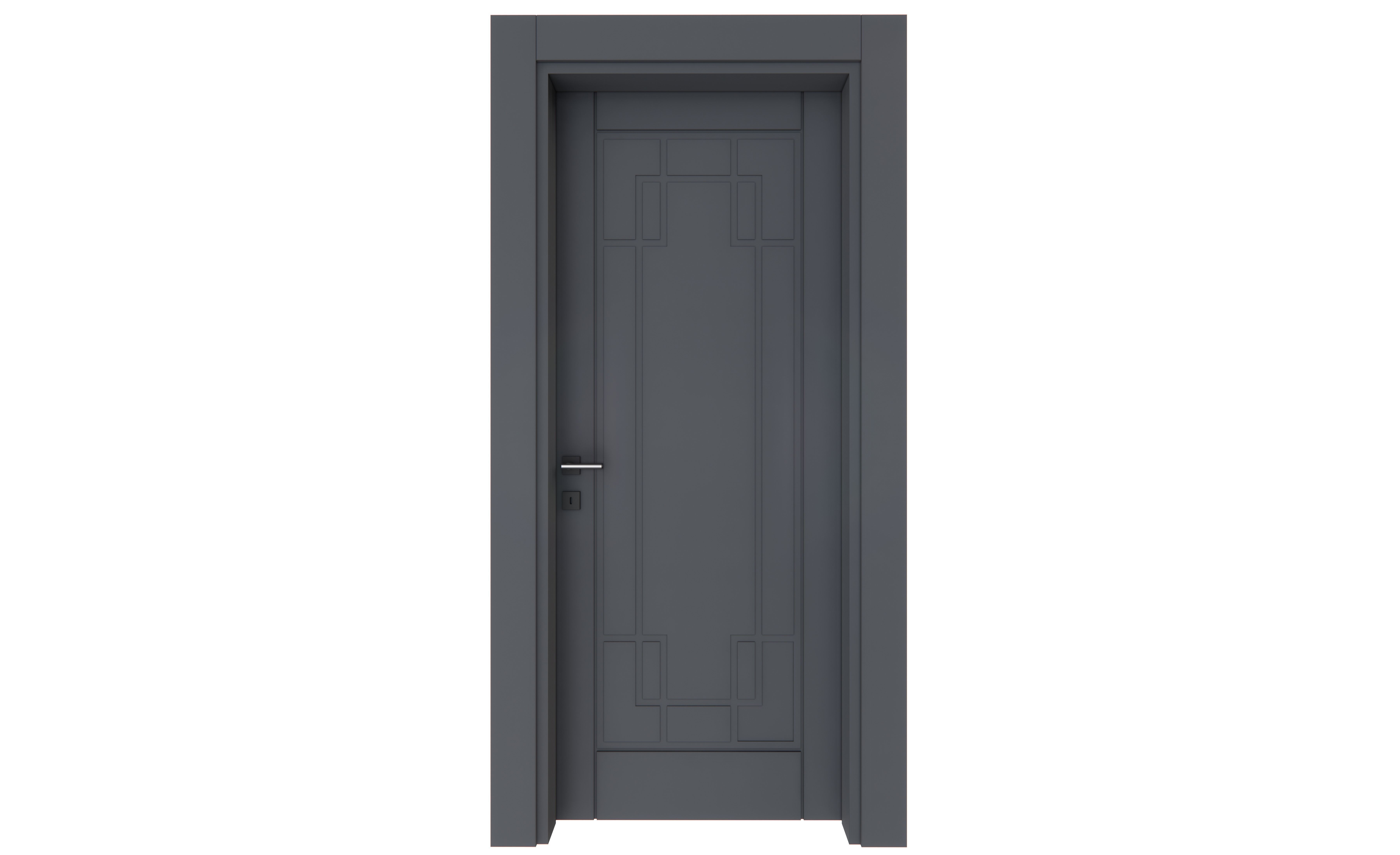 Doors Low-poly 3D model_11