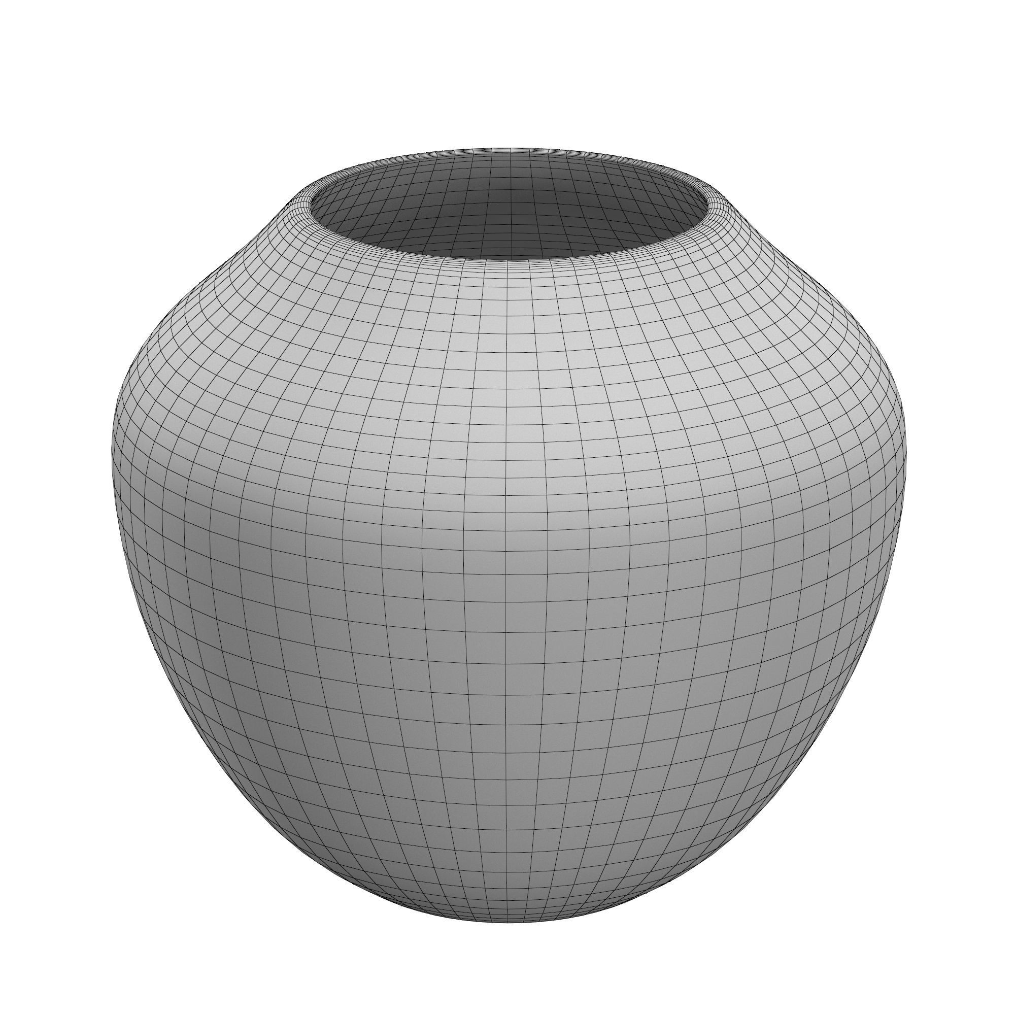 Pot of Indians 3D model_6