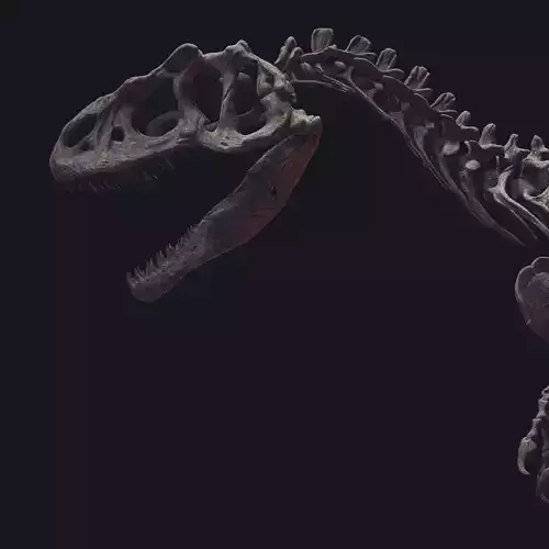 ALLOSAURUS  CAMINANDO PARA ESCALA 1-20