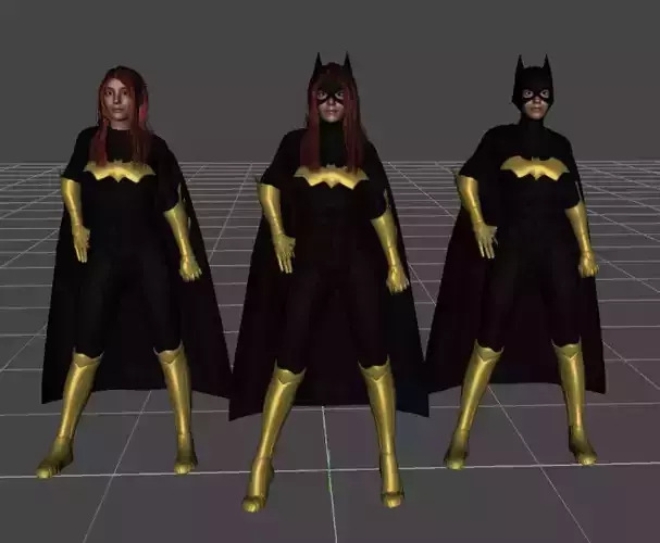 Batwoman Bundle 3D print model