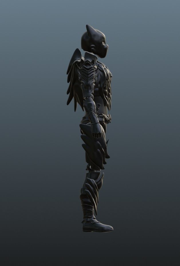 Shadow 3D print model_1