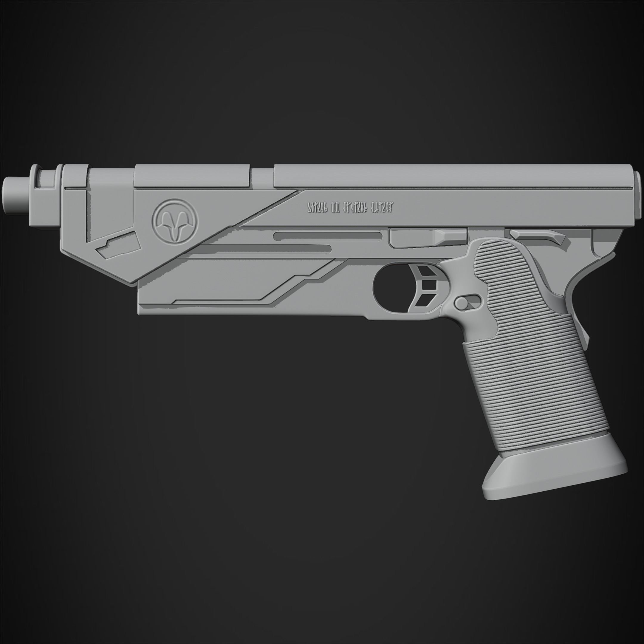 Westar-35 Blaster for Cosplay 3D print model_14
