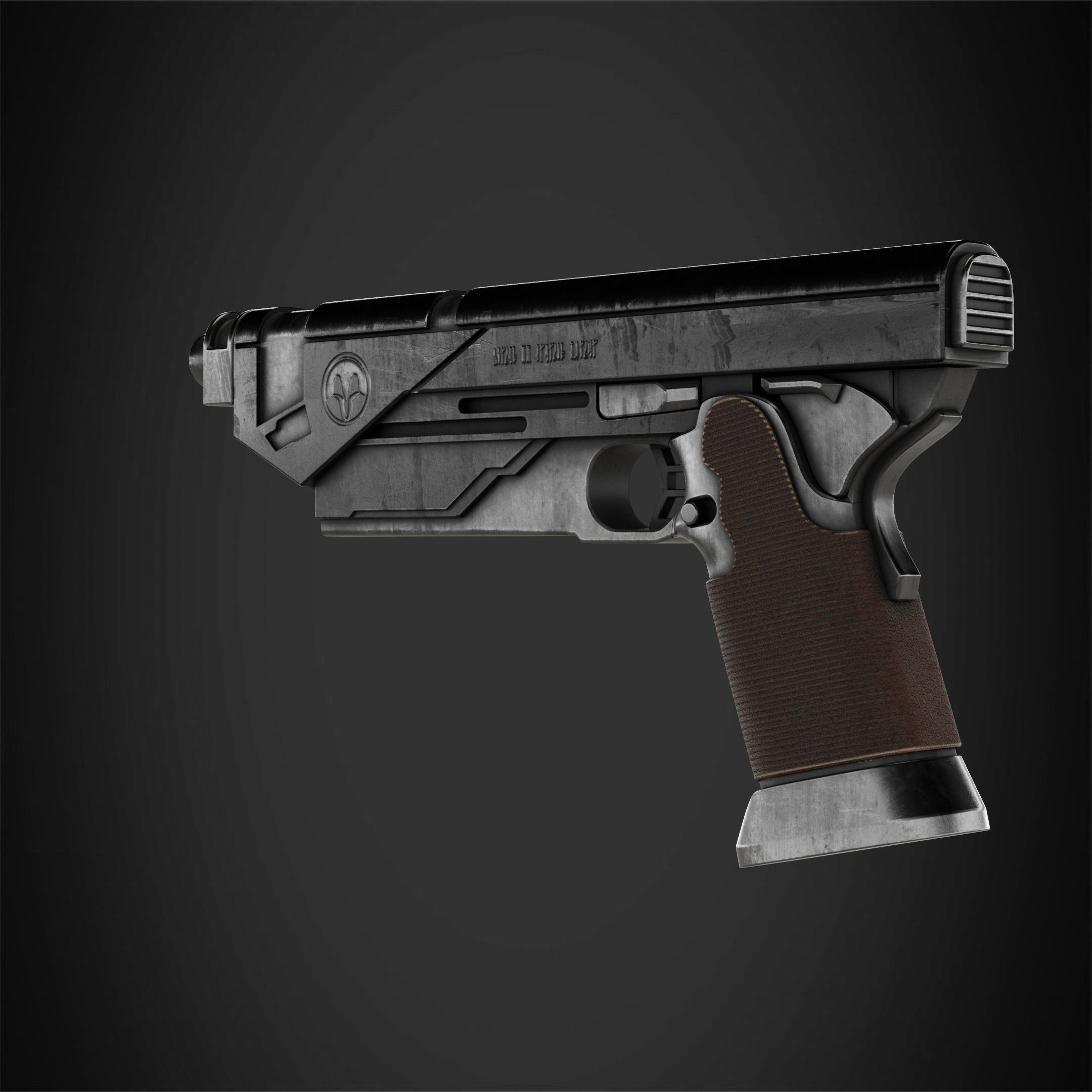 Westar-35 Blaster for Cosplay 3D print model_3