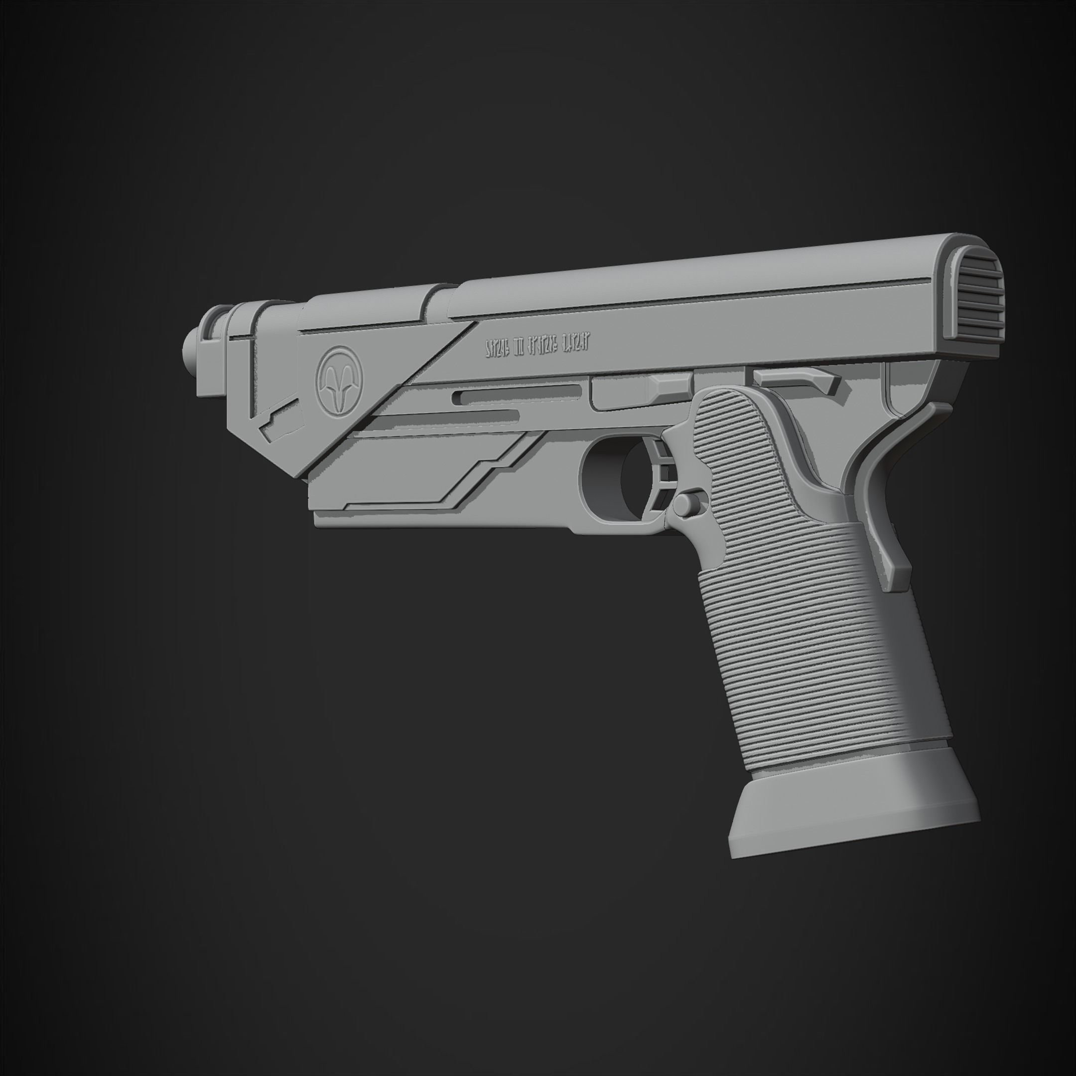 Westar-35 Blaster for Cosplay 3D print model_16