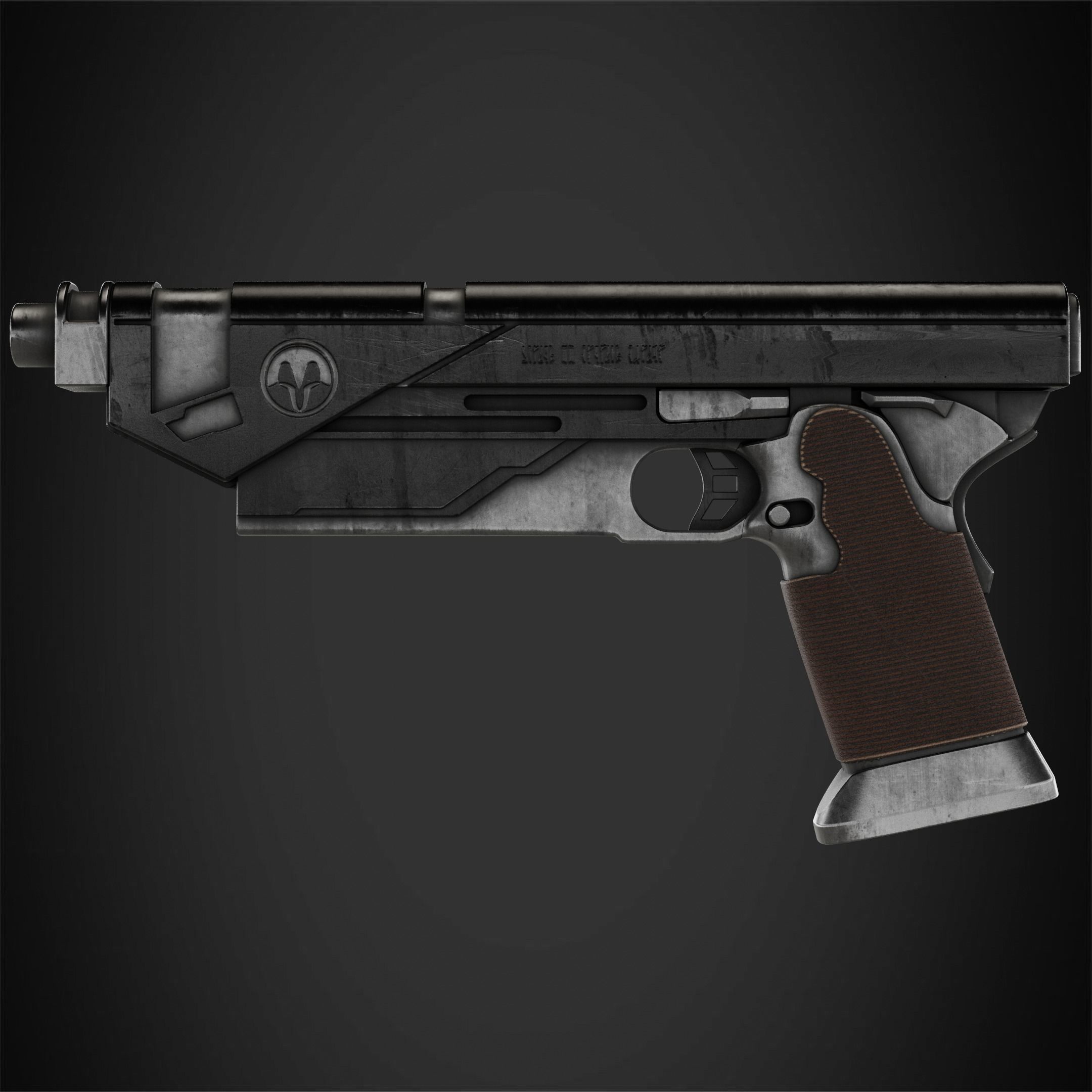 Westar-35 Blaster for Cosplay 3D print model_2